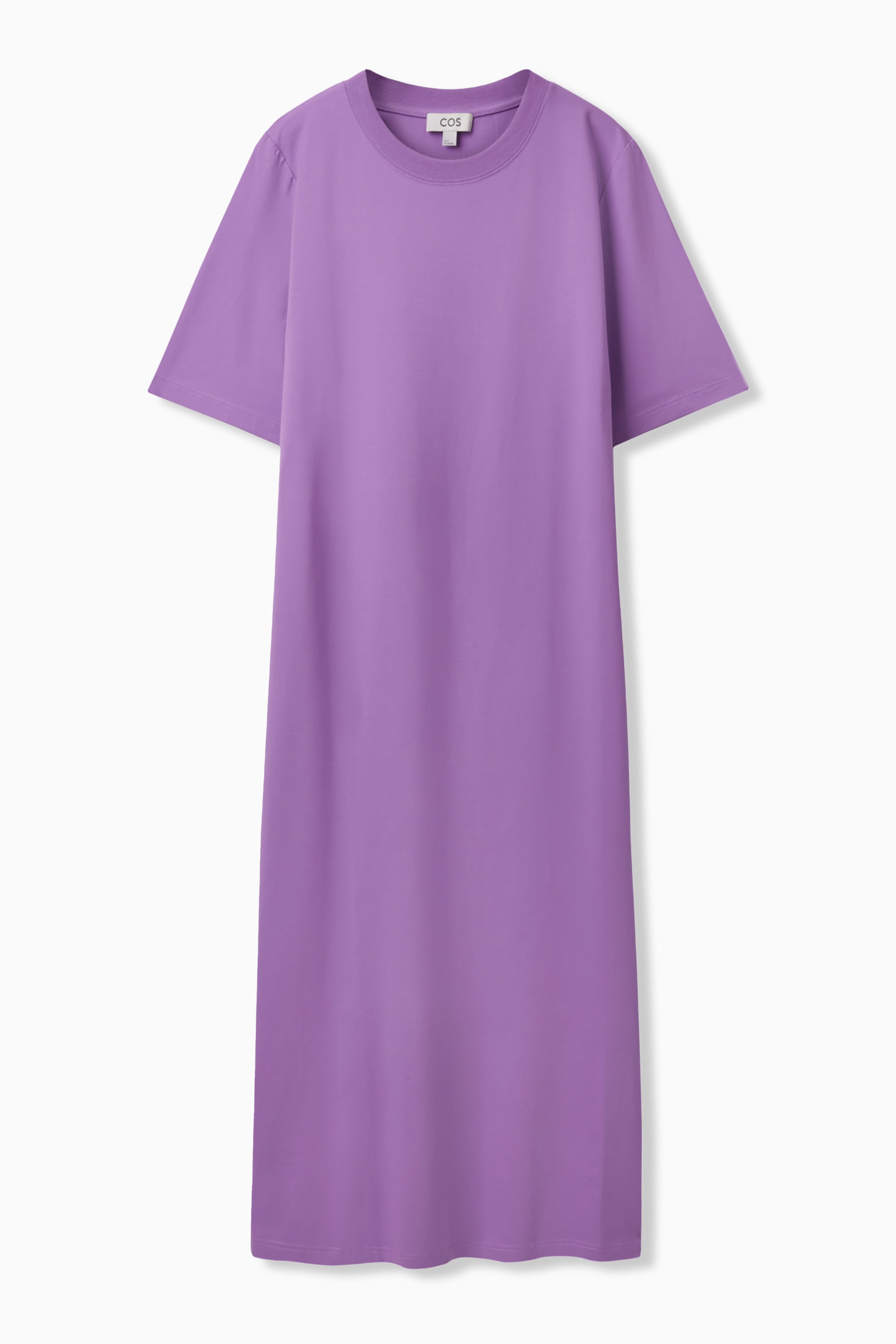 OVERSIZED T-SHIRT DRESS - PURPLE