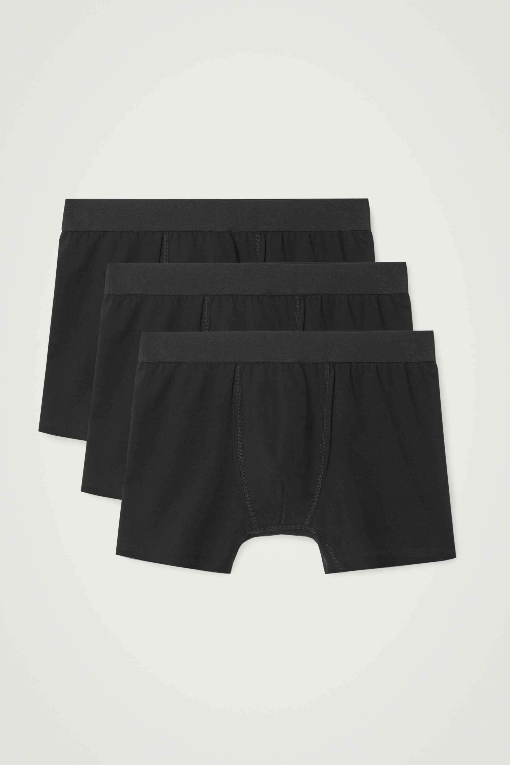 BOXERS EN COTON - LOT DE 3