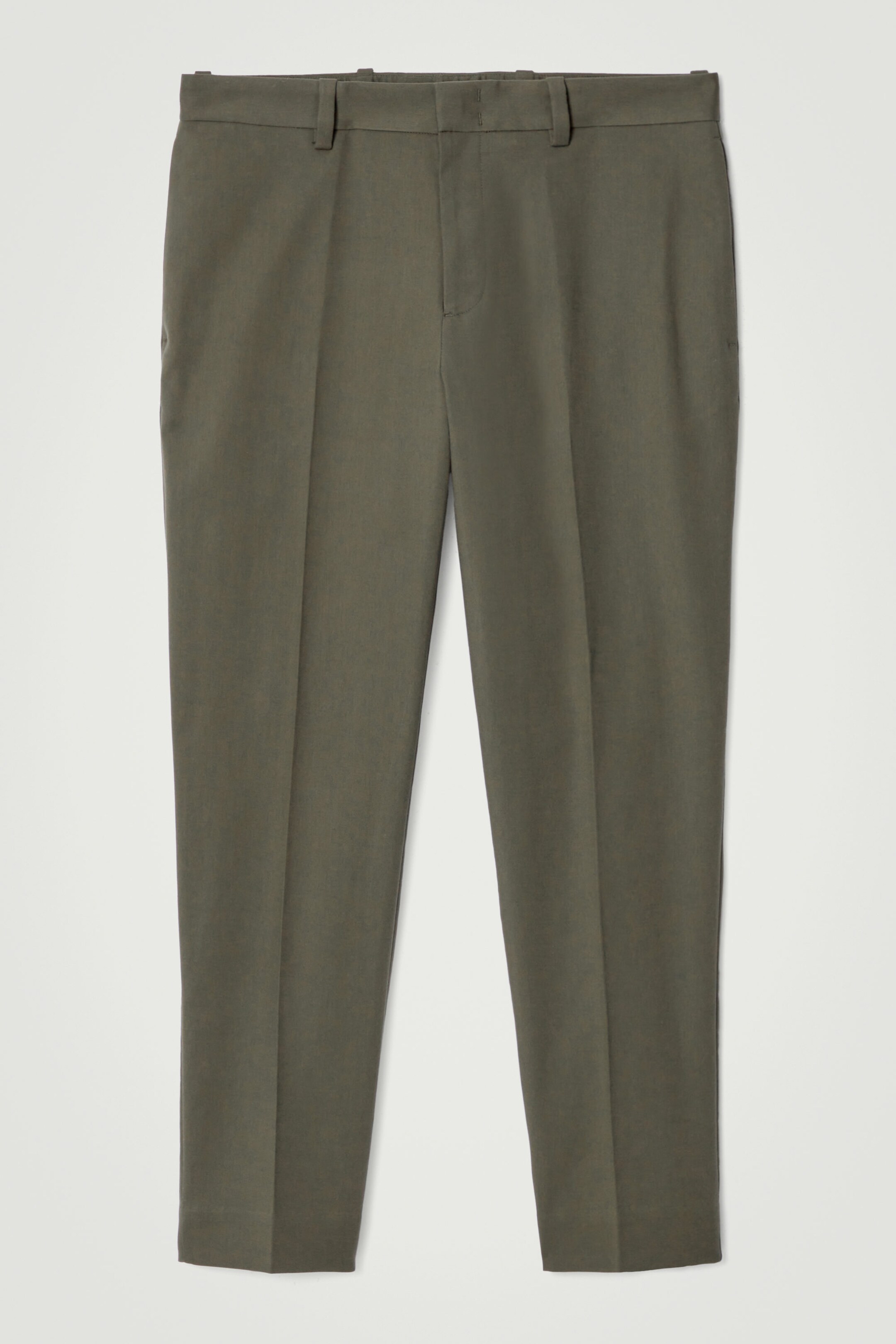 SLIM COTTON TROUSERS