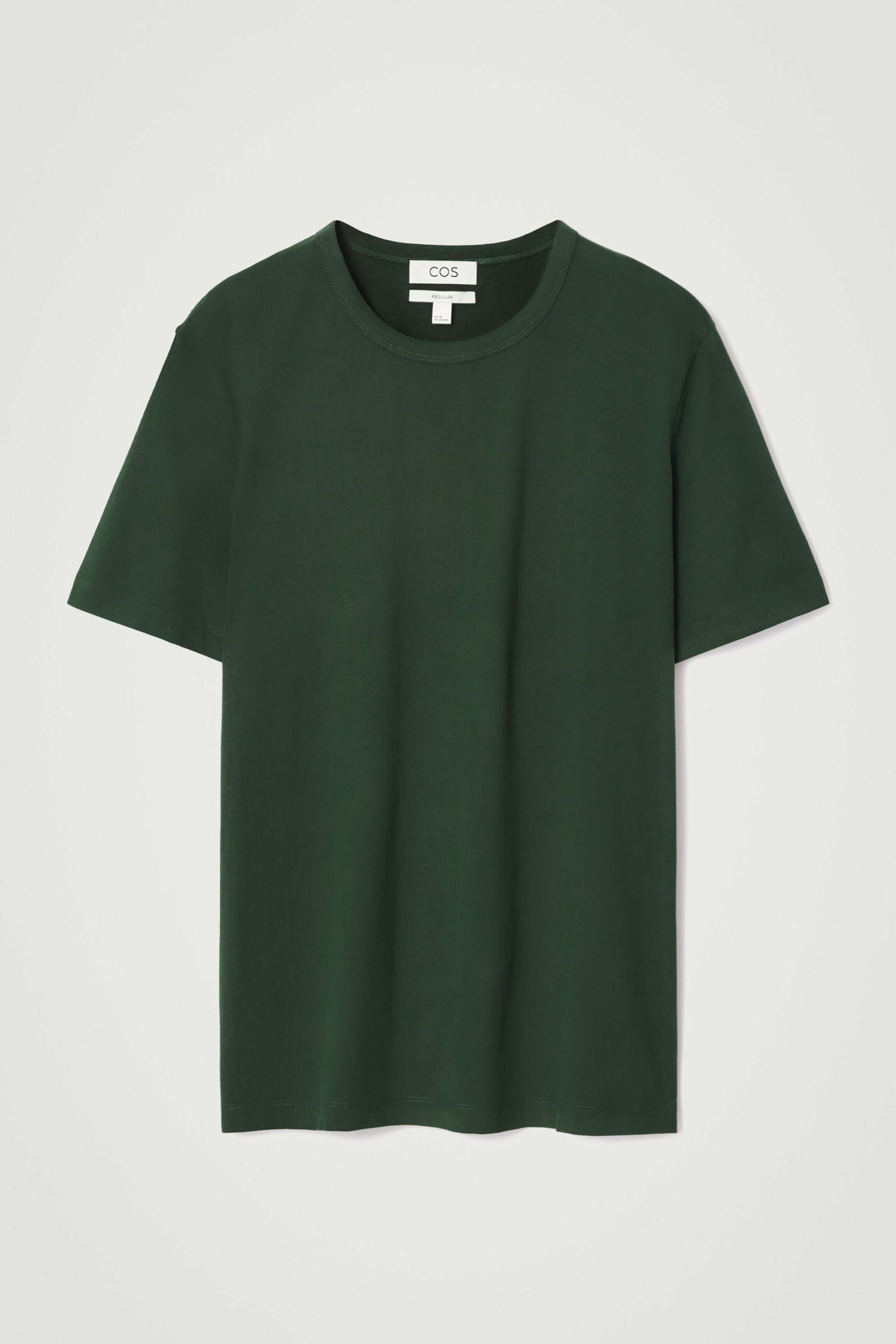 REGULAR LIGHTWEIGHT BRUSHED-COTTON T-SHIRT