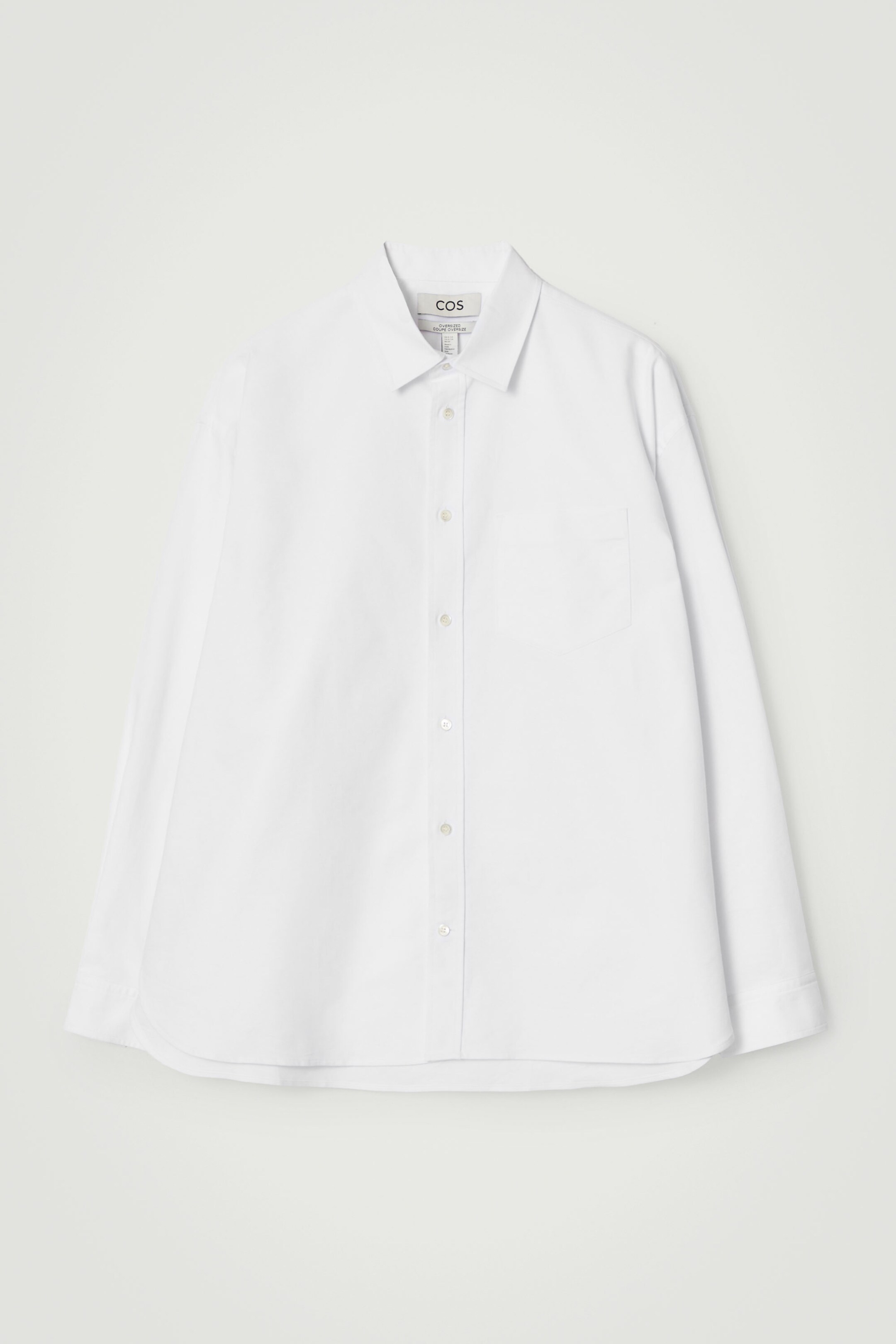 CHEMISE OXFORD OVERSIZE LARGE EN COTON