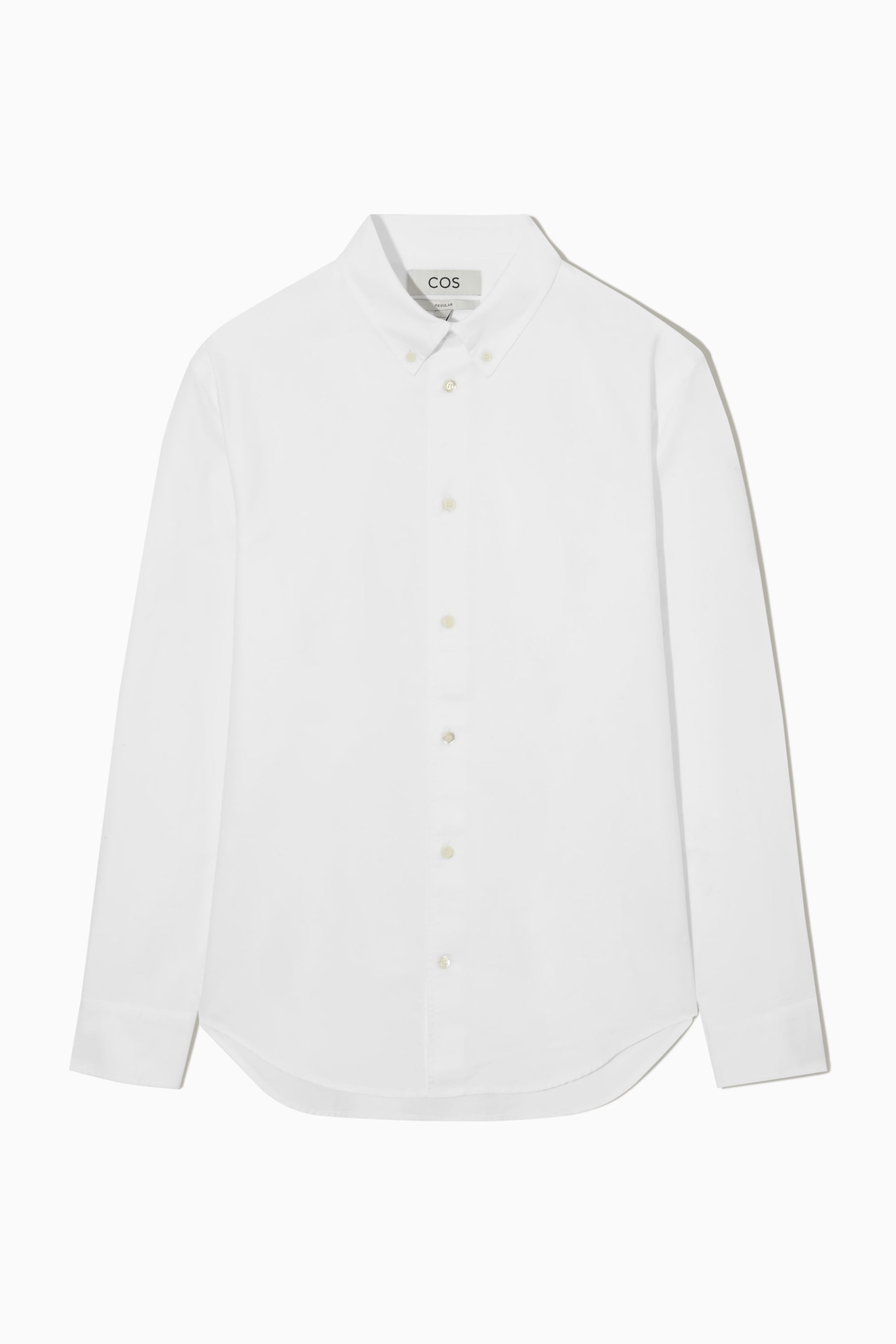 CHEMISE À COL BOUTONNÉ OXFORD REGULAR EN COTON