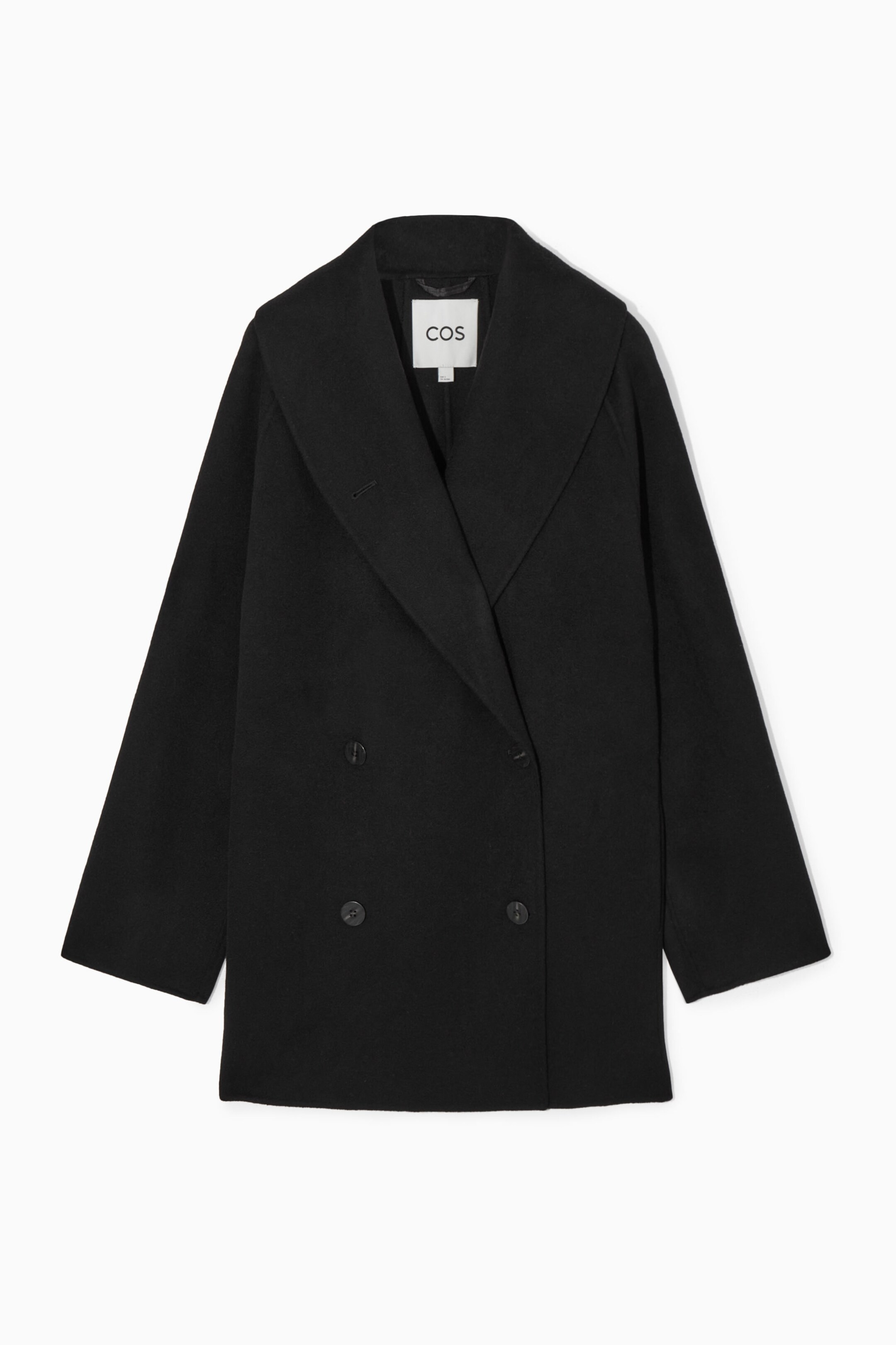 OVERSIZED SHAWL-COLLAR WOOL JACKET