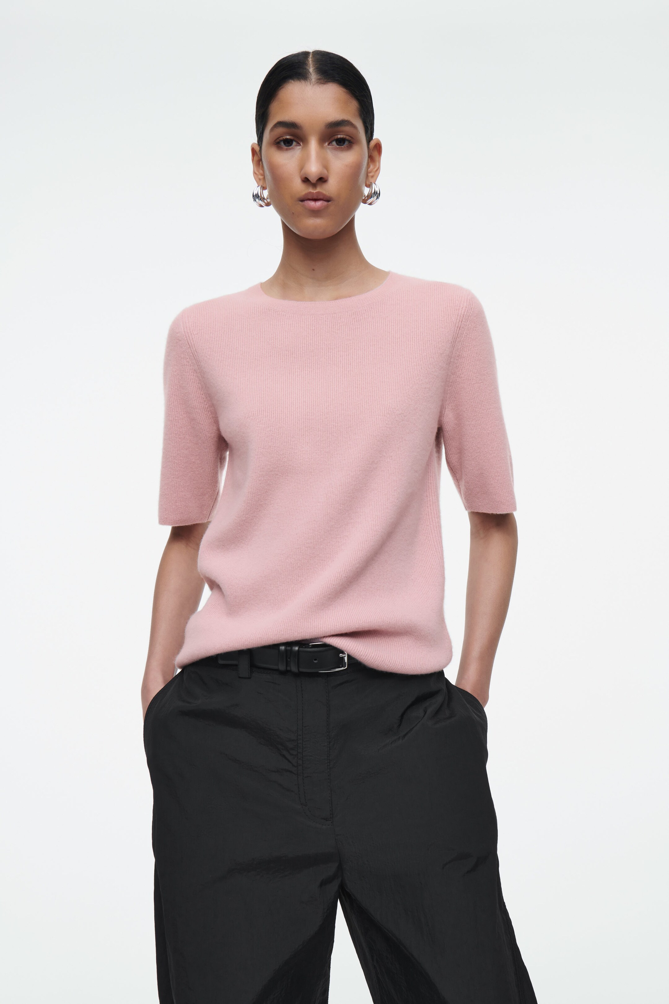 PURE CASHMERE T-SHIRT