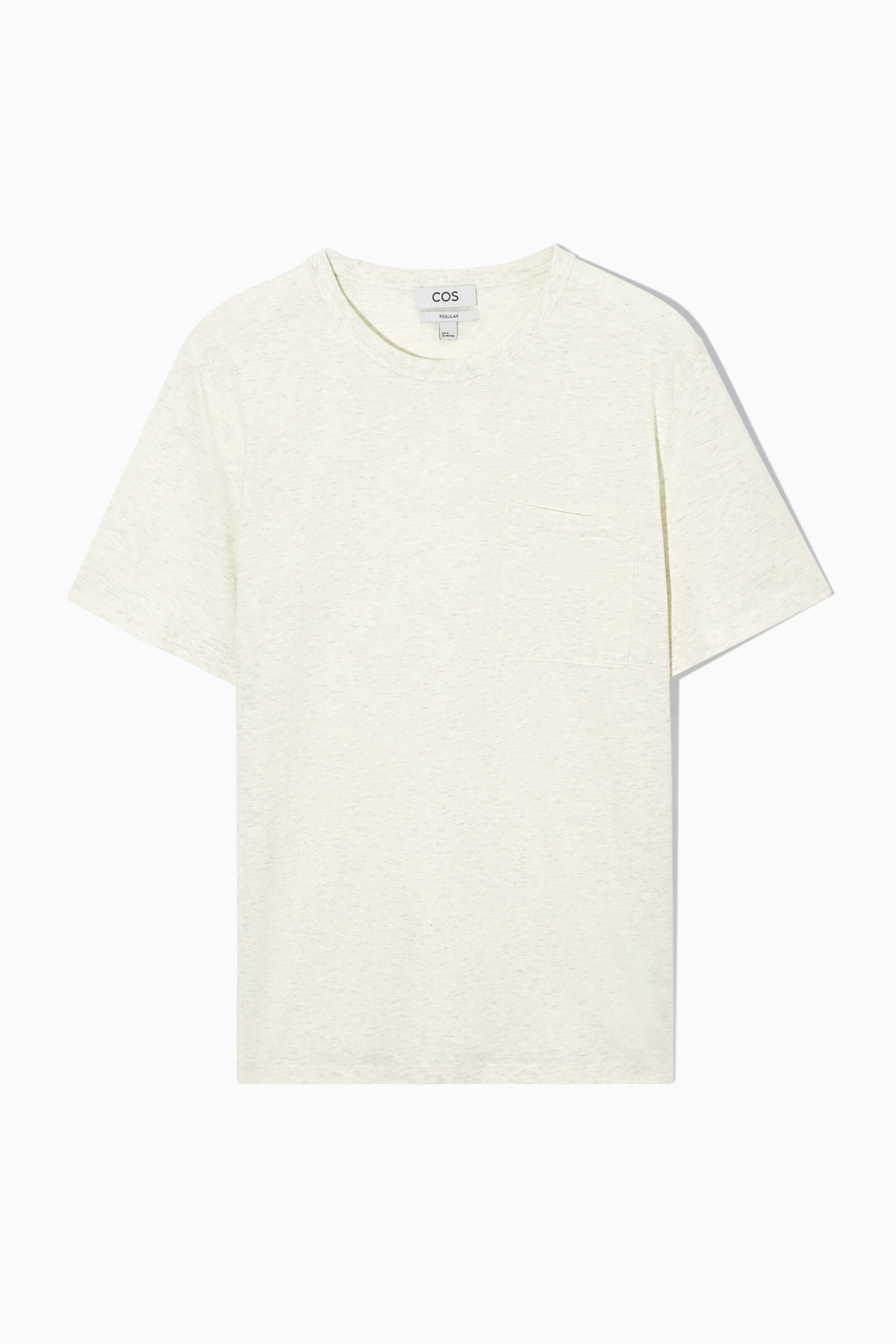 REGULAR COTTON-MÉLANGE T-SHIRT