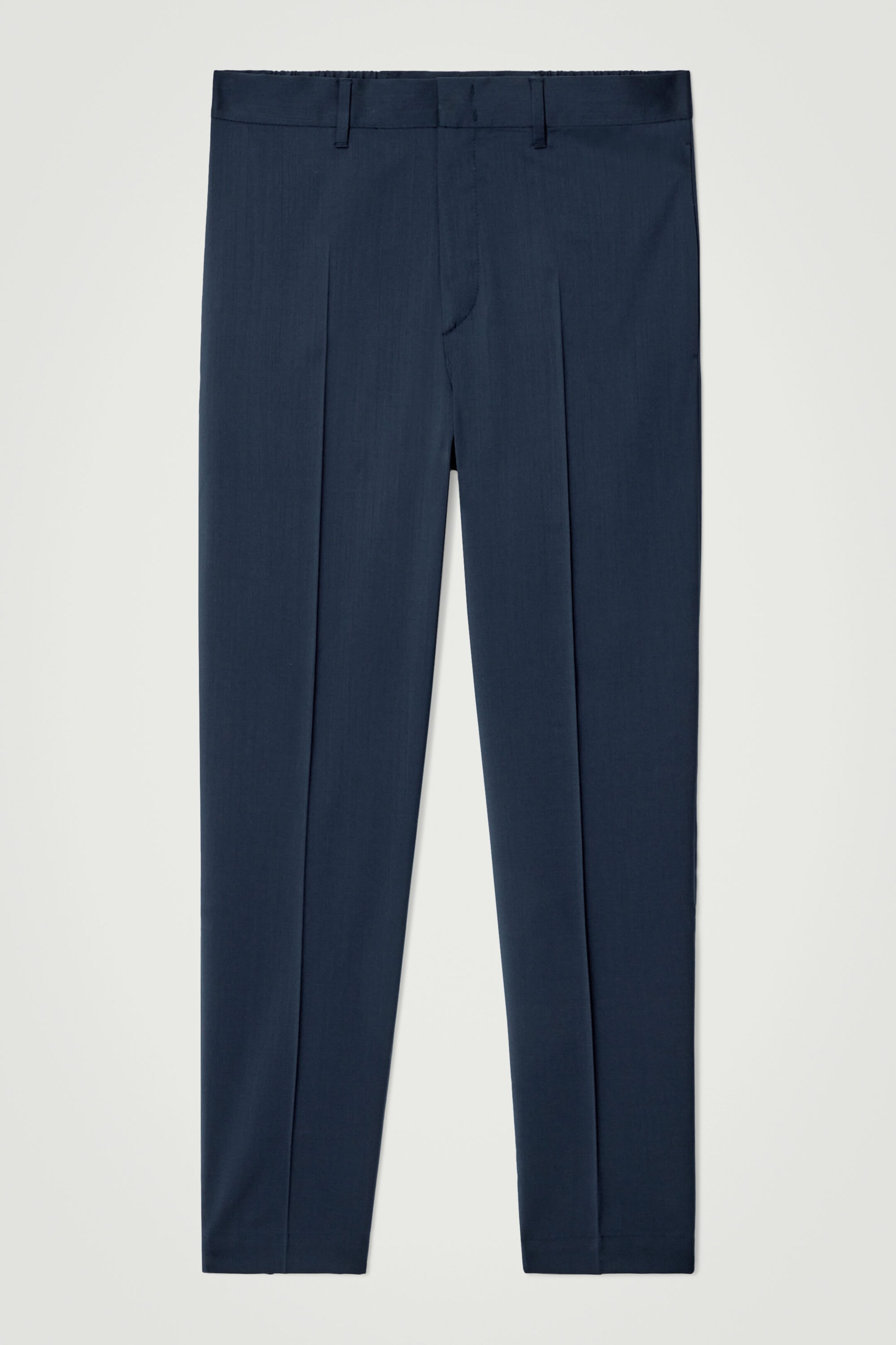 PANTALON DROIT EN LAINE REGULAR