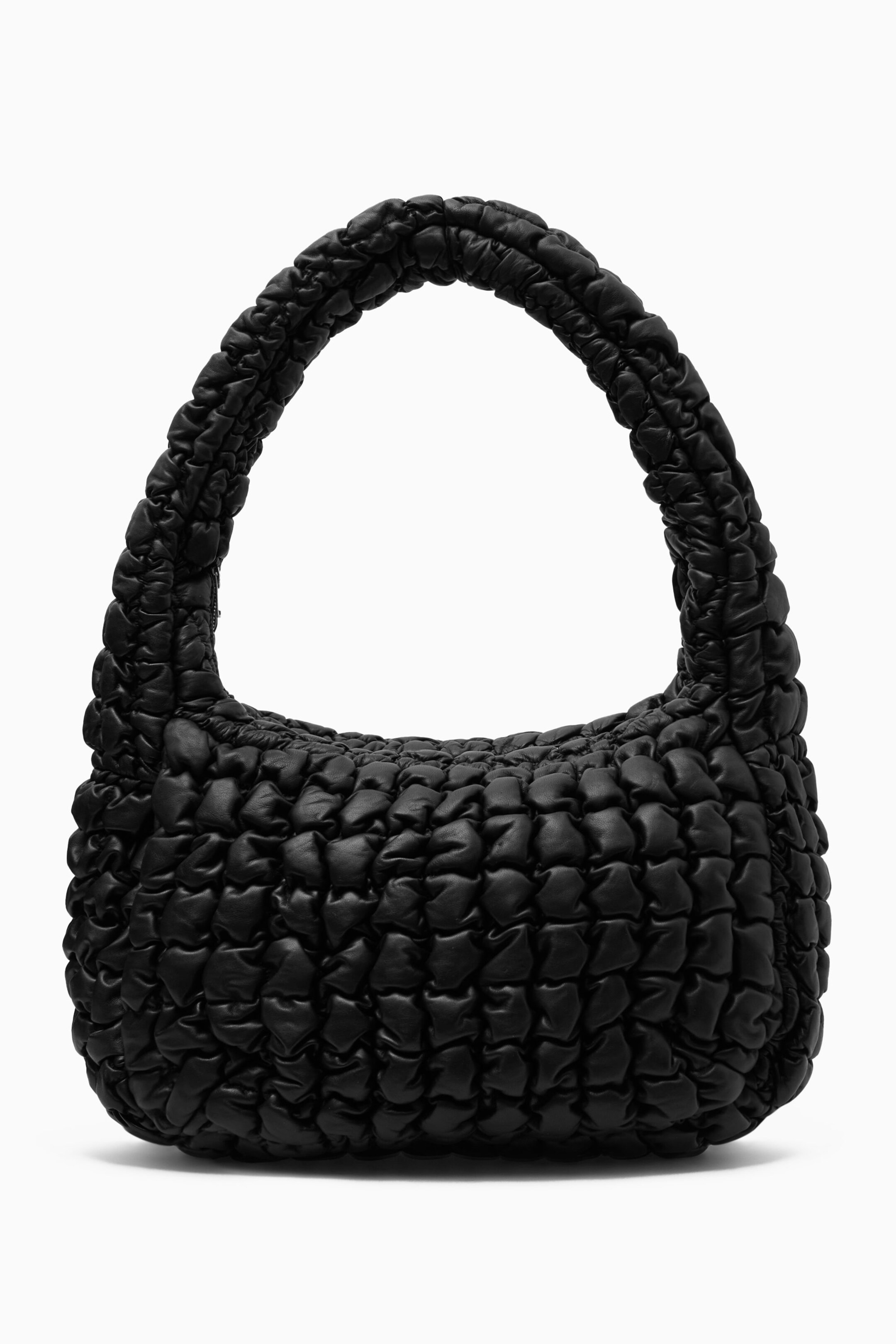 SAC BANDOULIÈRE OVERSIZE MATELASSÉ - CUIR