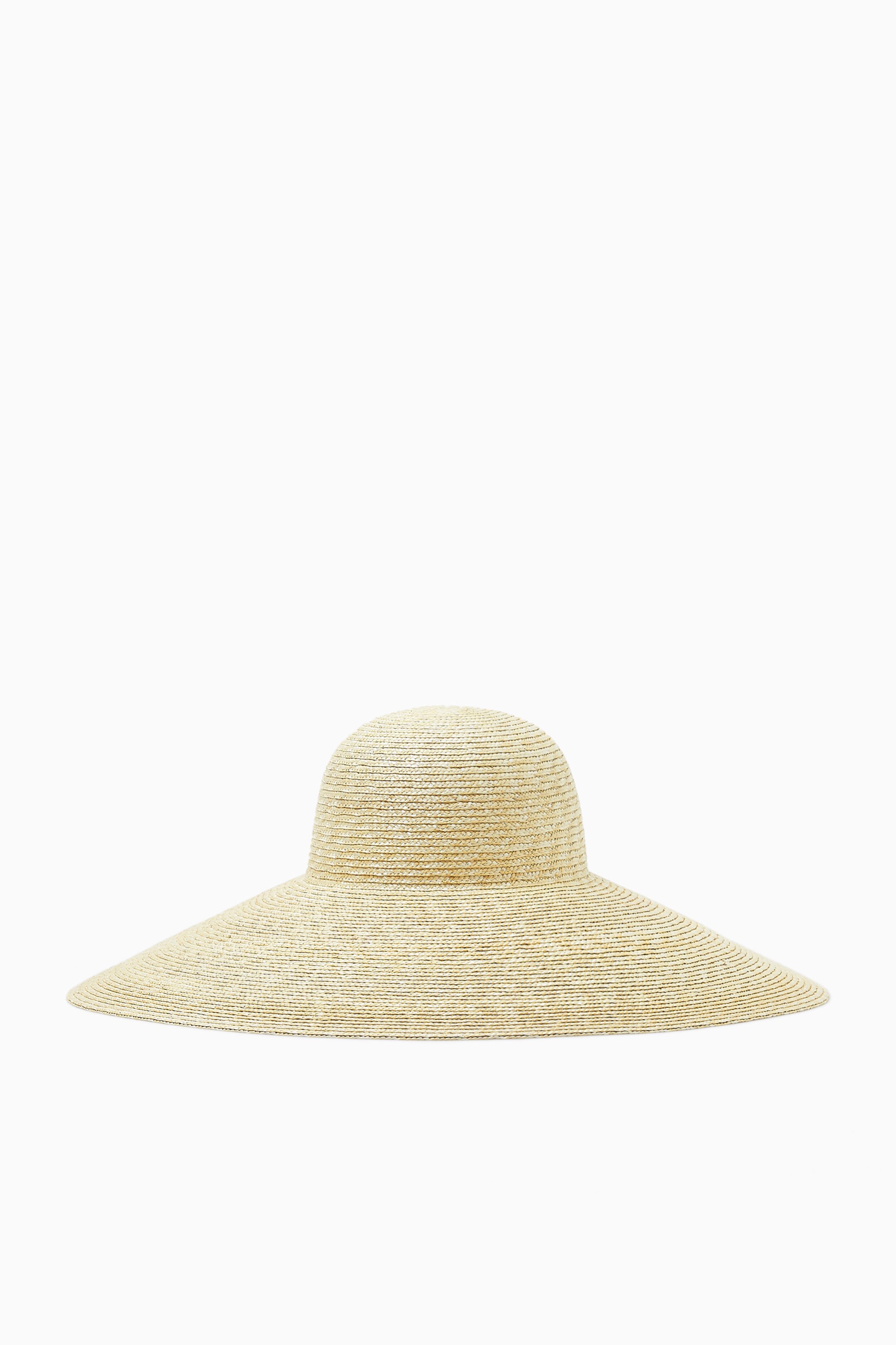 CHAPEAU EN PAILLE OVERSIZE