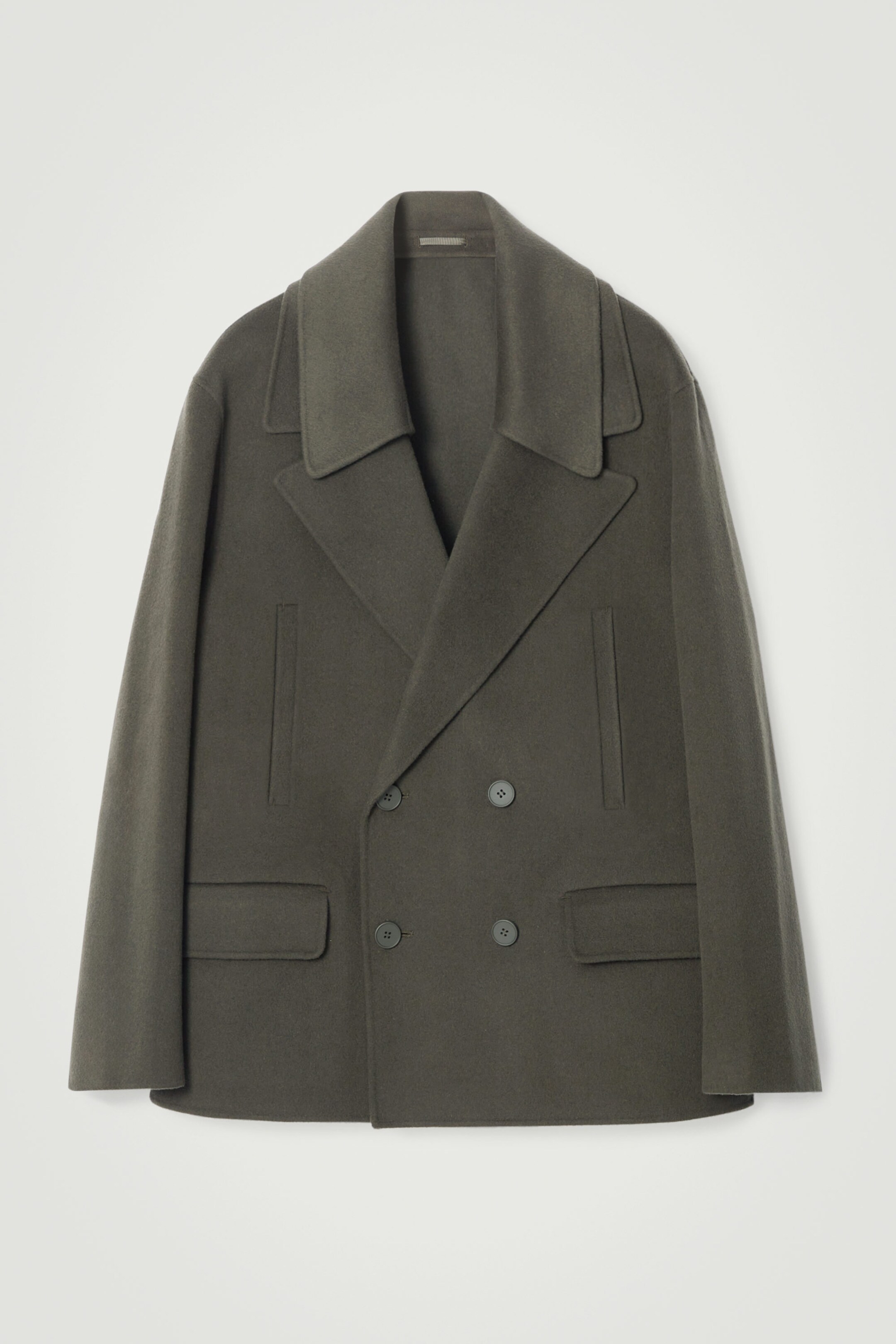 THE DOUBLE-BREASTED PEA COAT