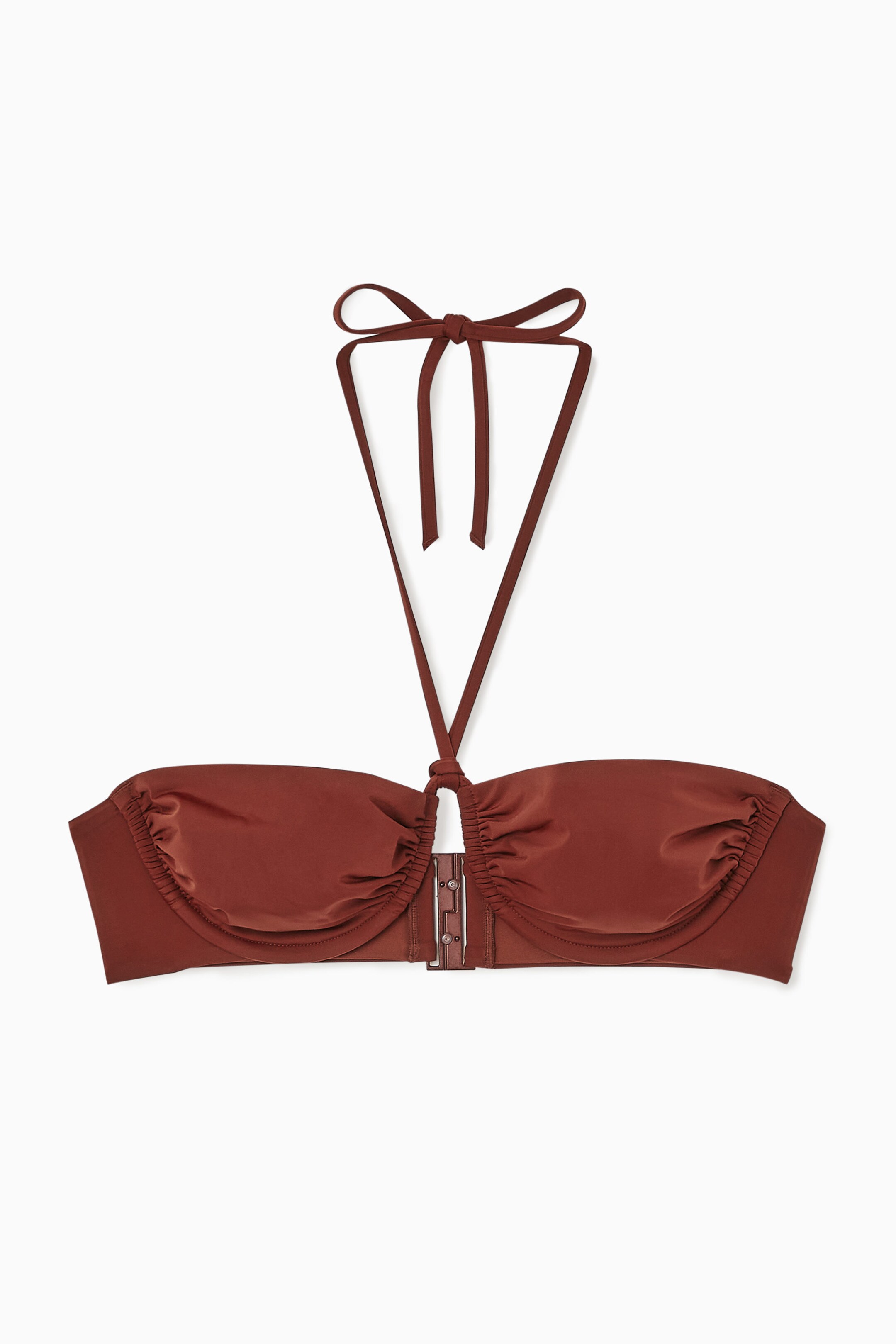 UNDERWIRED HALTERNECK BIKINI TOP