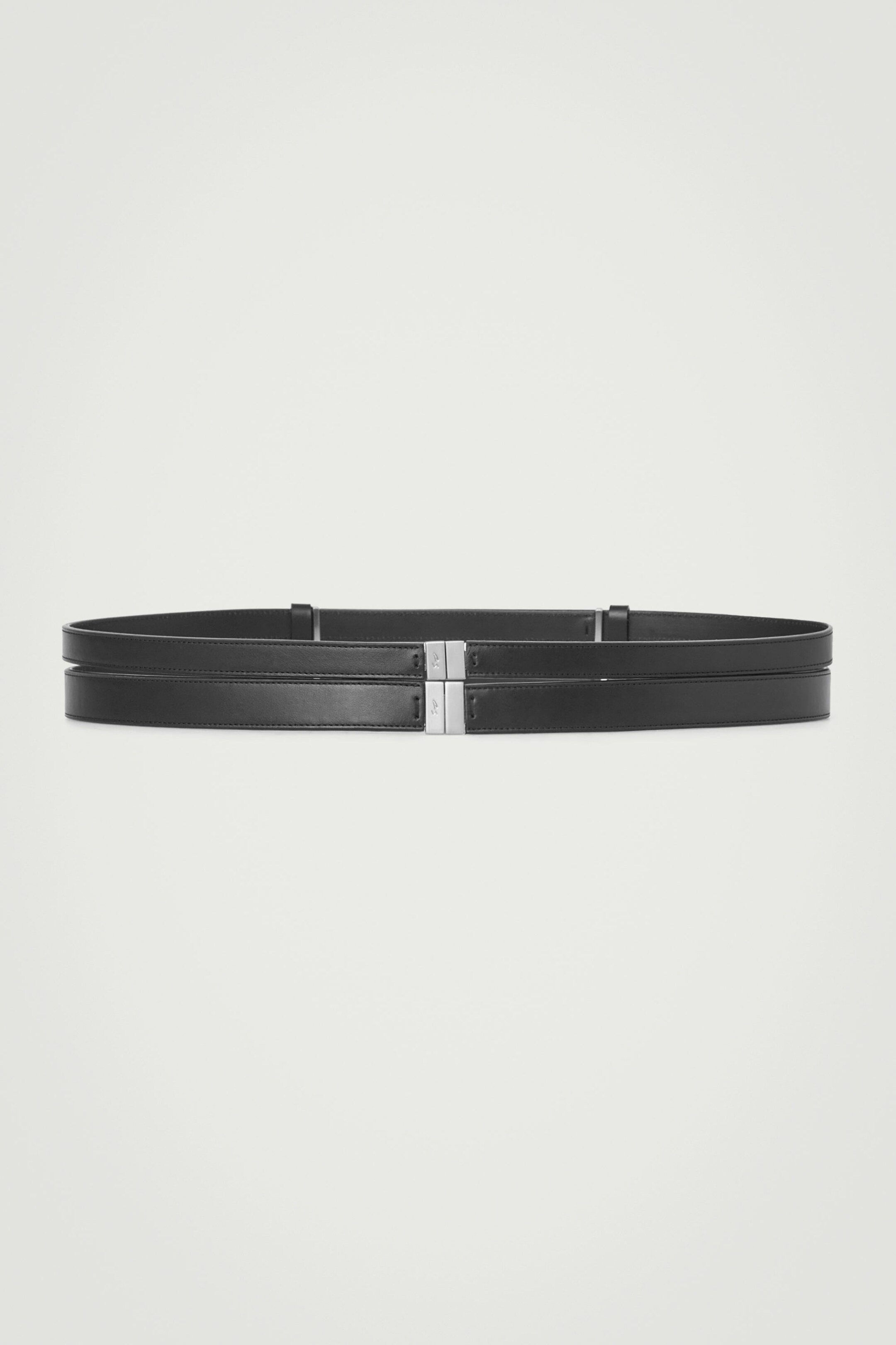 LA CEINTURE DOUBLE EN CUIR