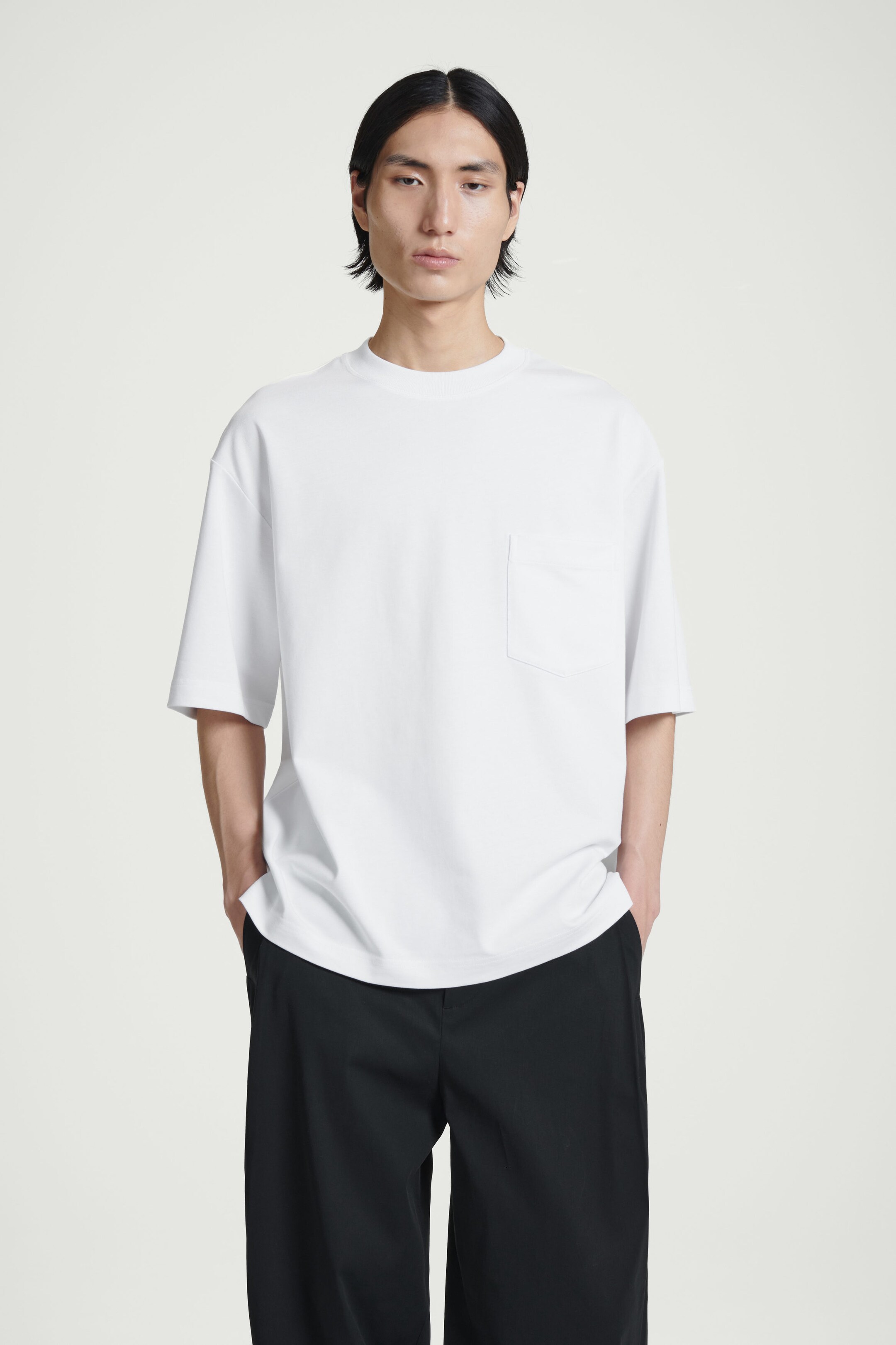 OVERSIZED HEAVYWEIGHT COTTON T-SHIRT