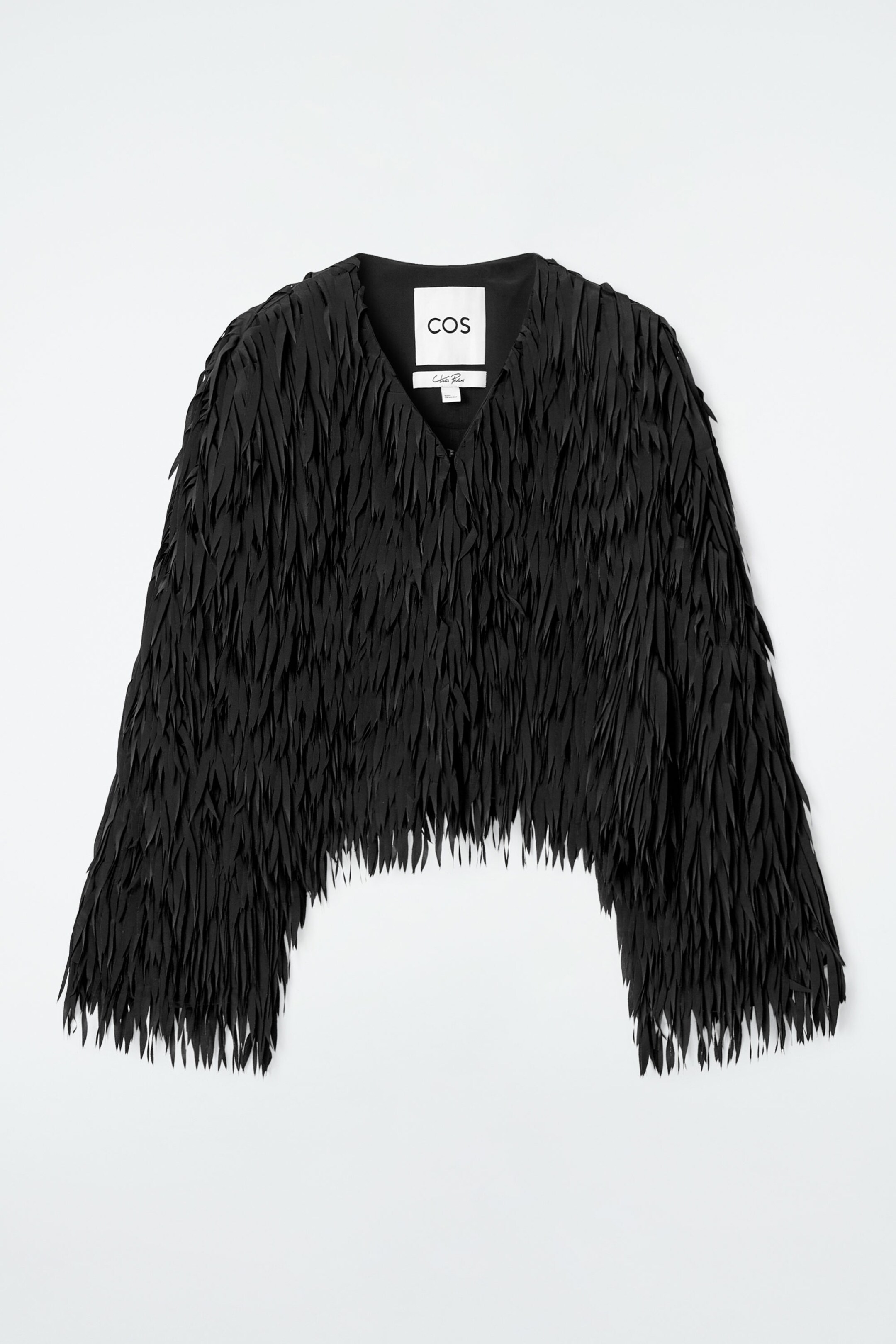 FRINGED BOLERO JACKET