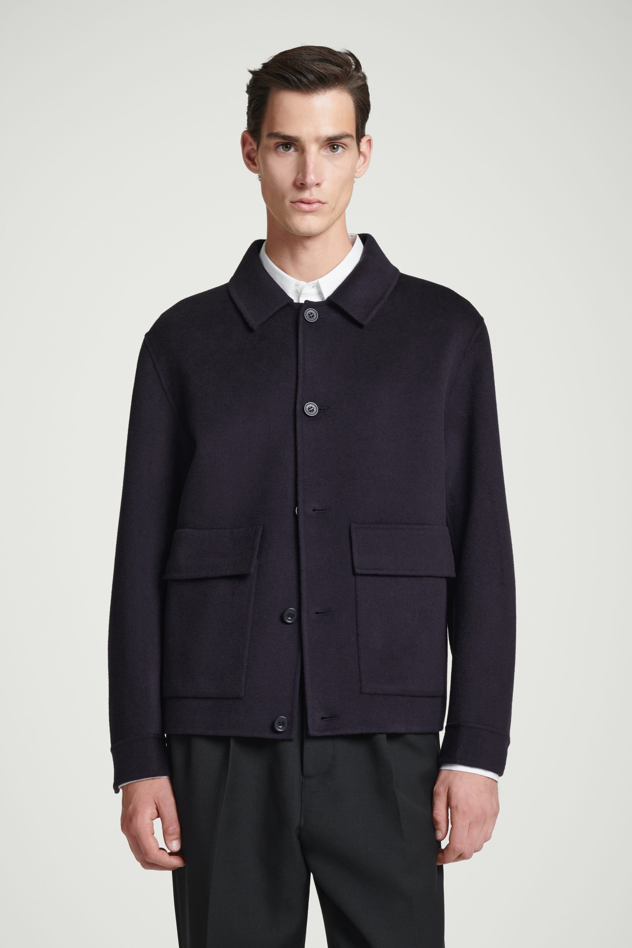 DOUBLE-FACED WOOL JACKET