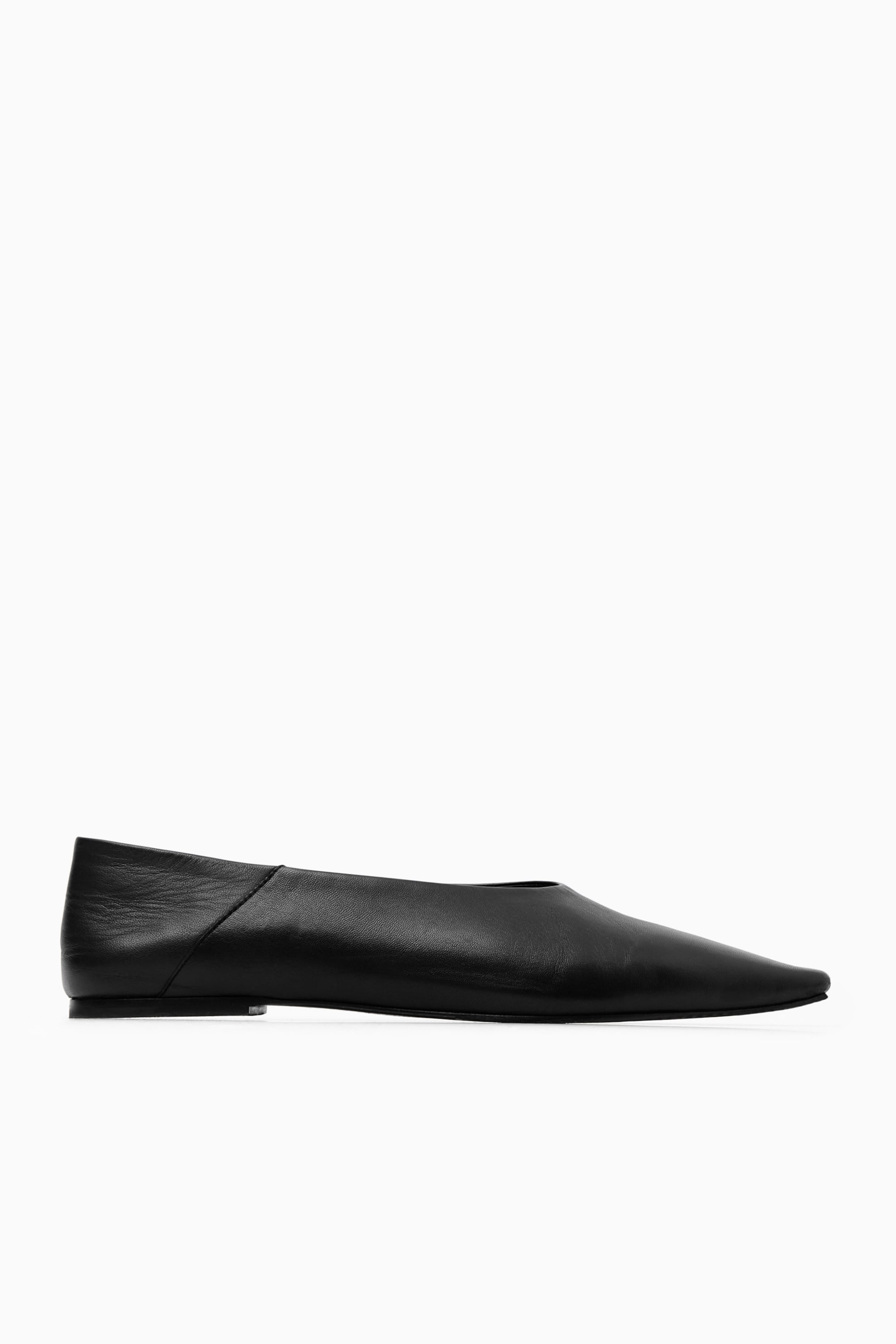 BALLERINES POINTUES CUIR