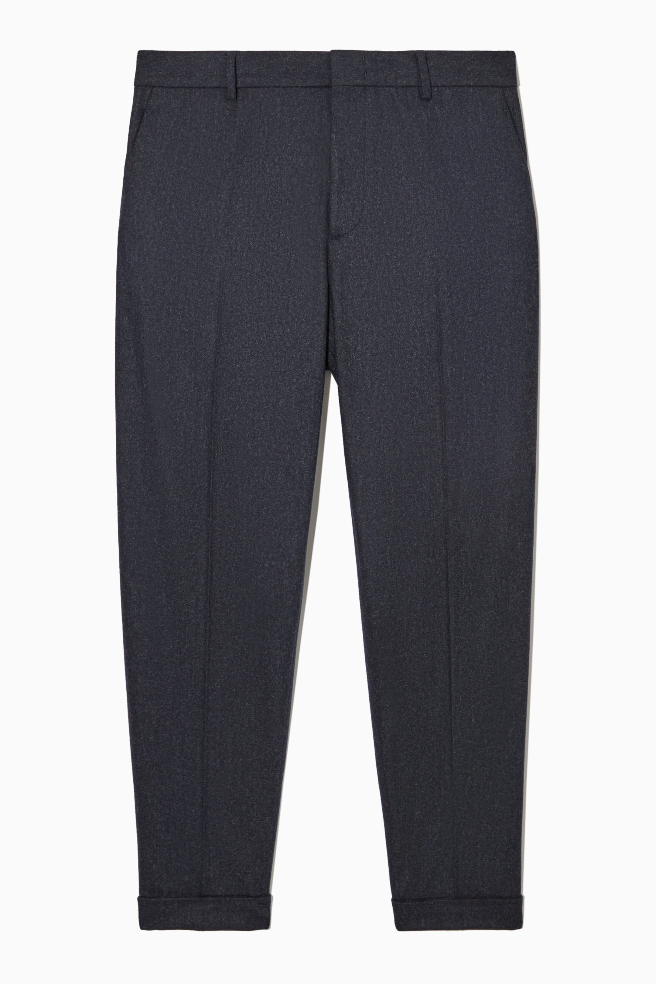 PANTALON FUSELÉ À REVERS LAINE