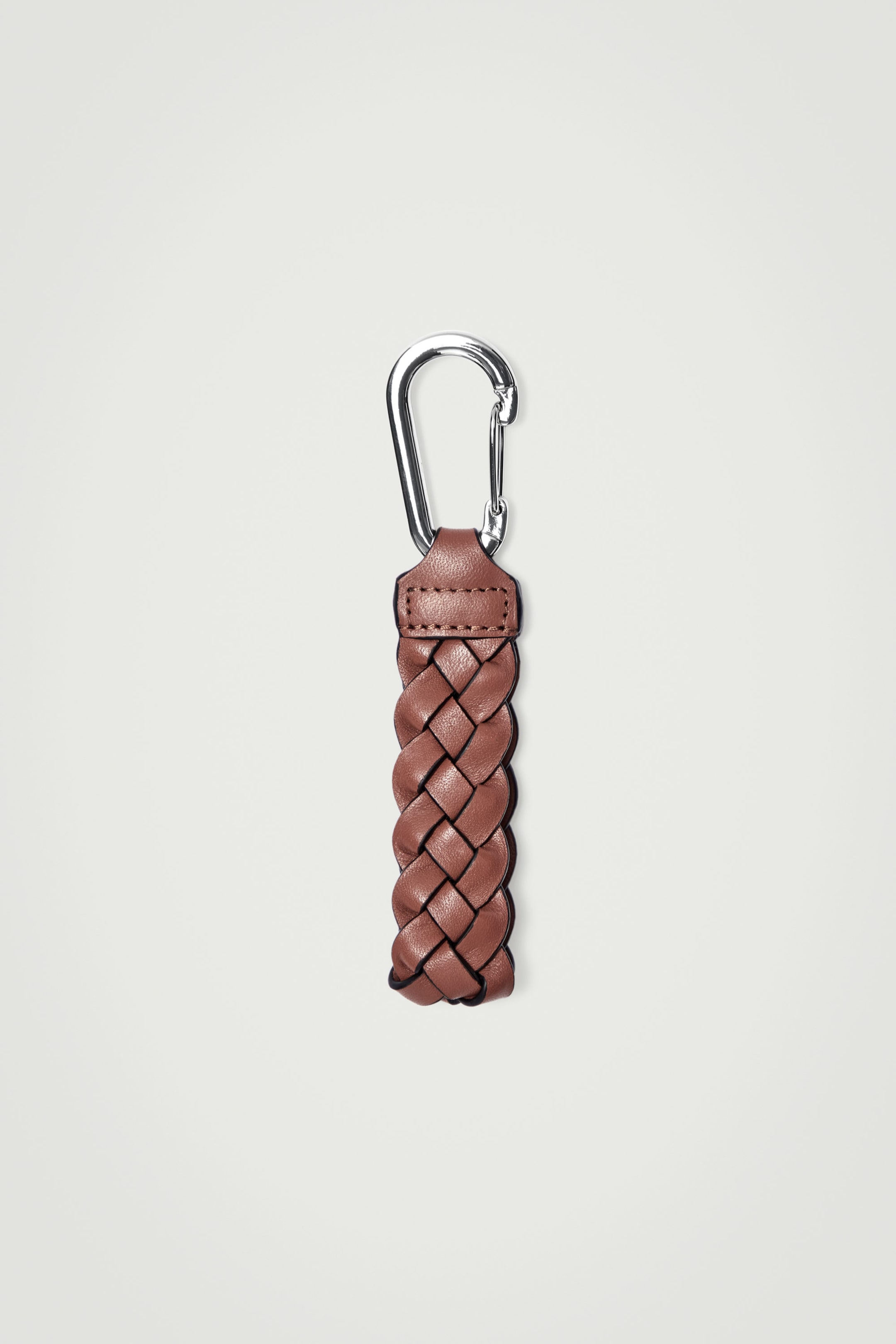 BRAIDED LEATHER KEY FOB