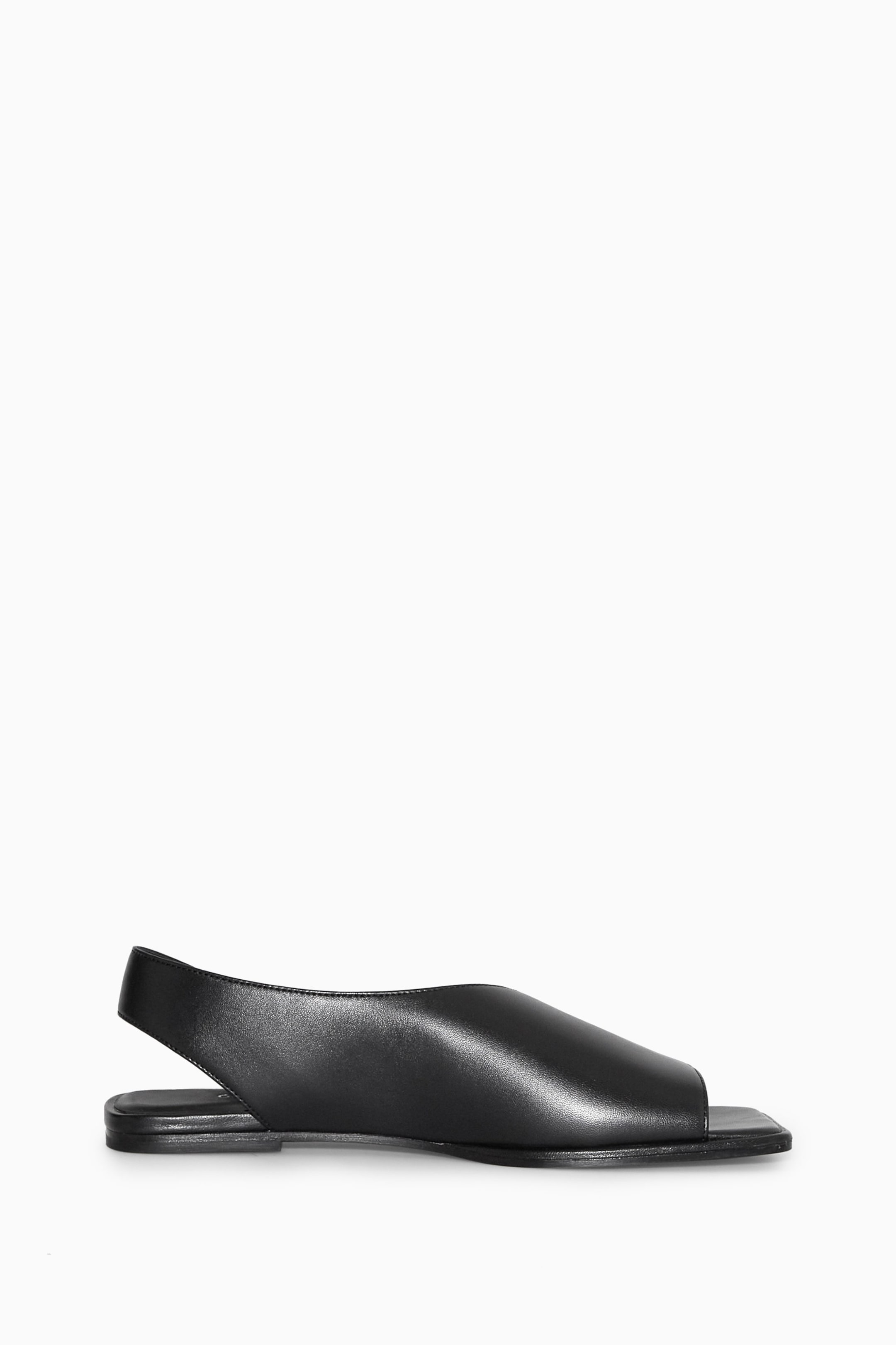 SANDALES SLINGBACK CUIR