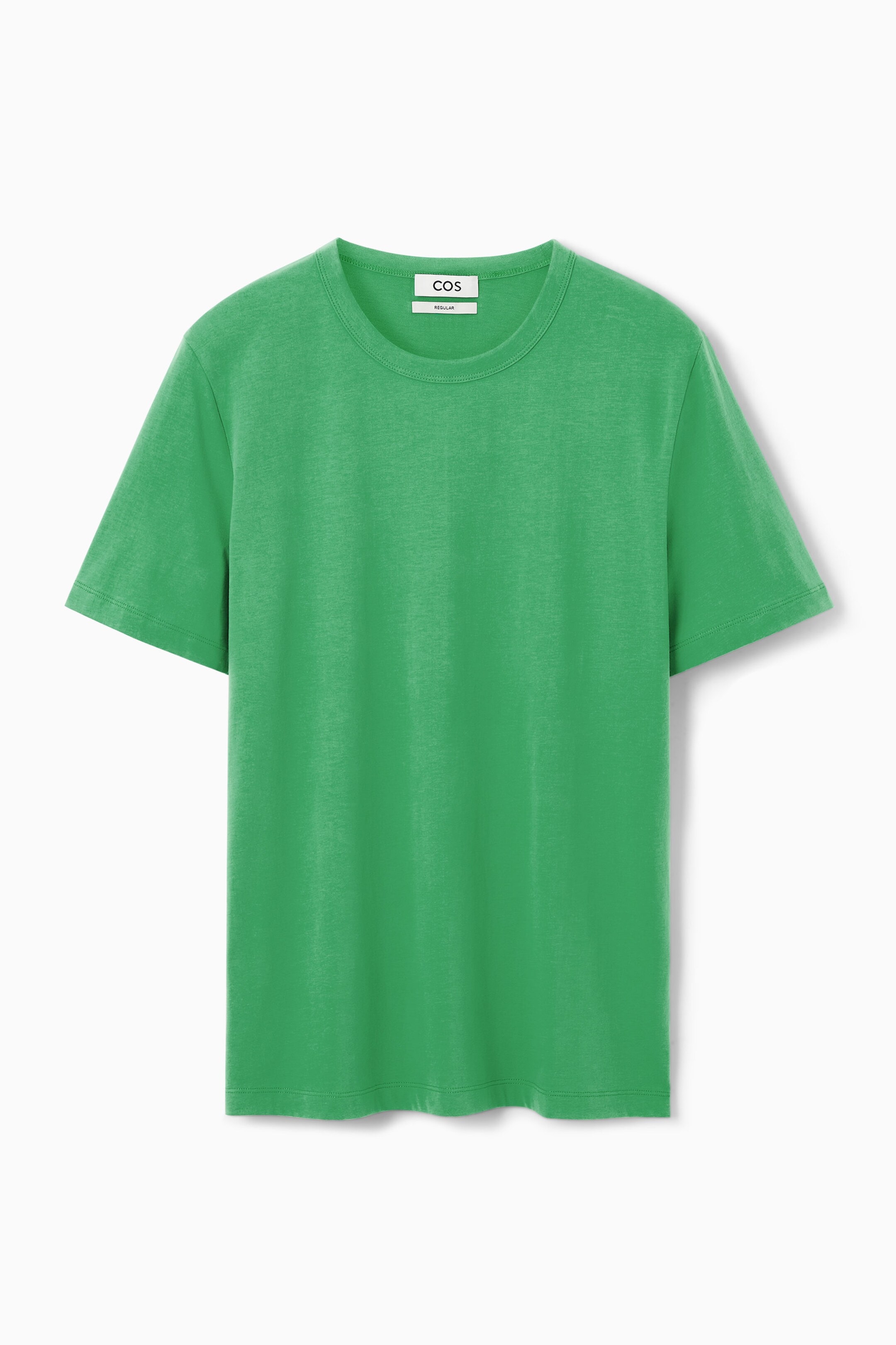 REGULAR LIGHTWEIGHT BRUSHED-COTTON T-SHIRT