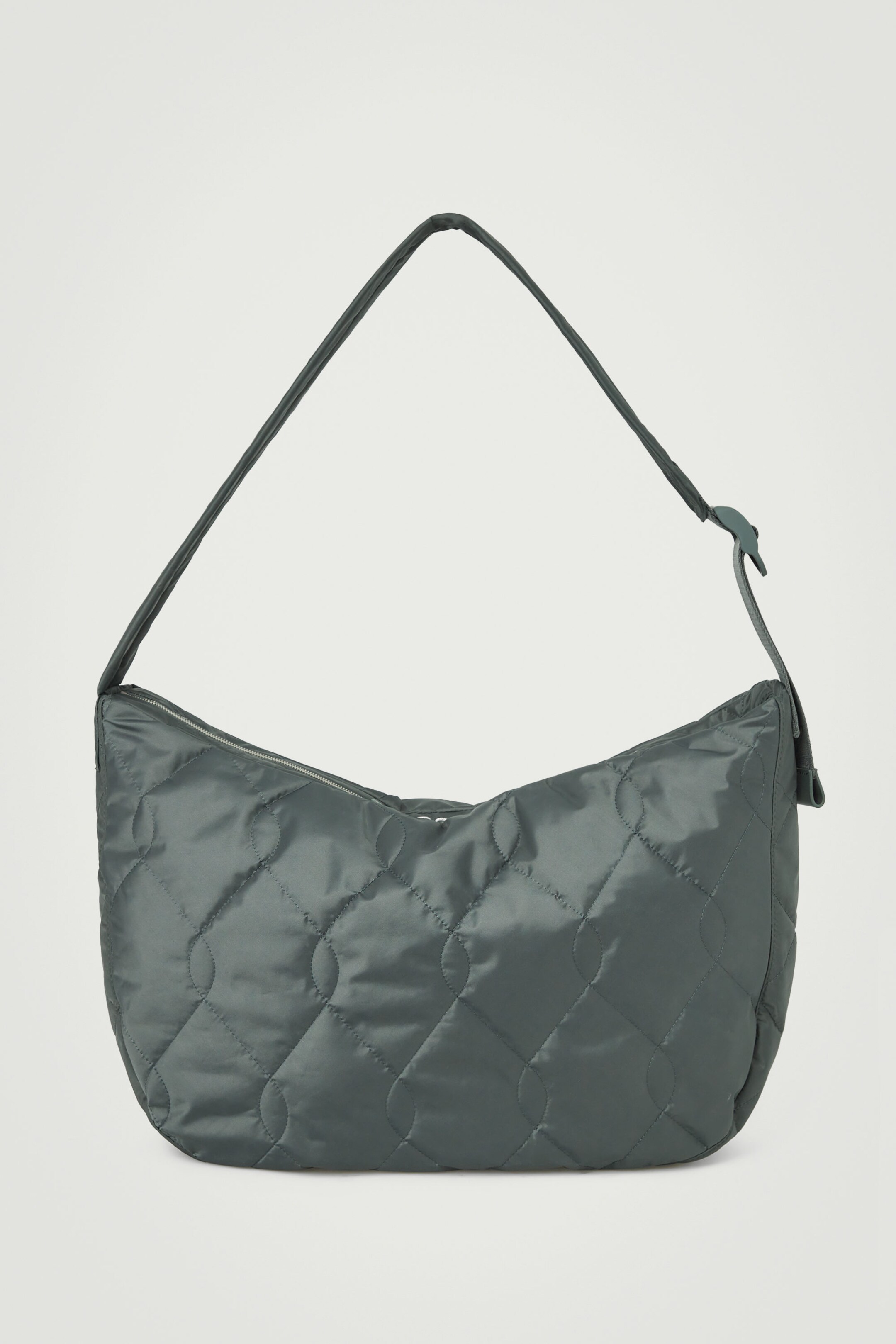 QUILTED CROSSBODY MESSENGER - NYLON