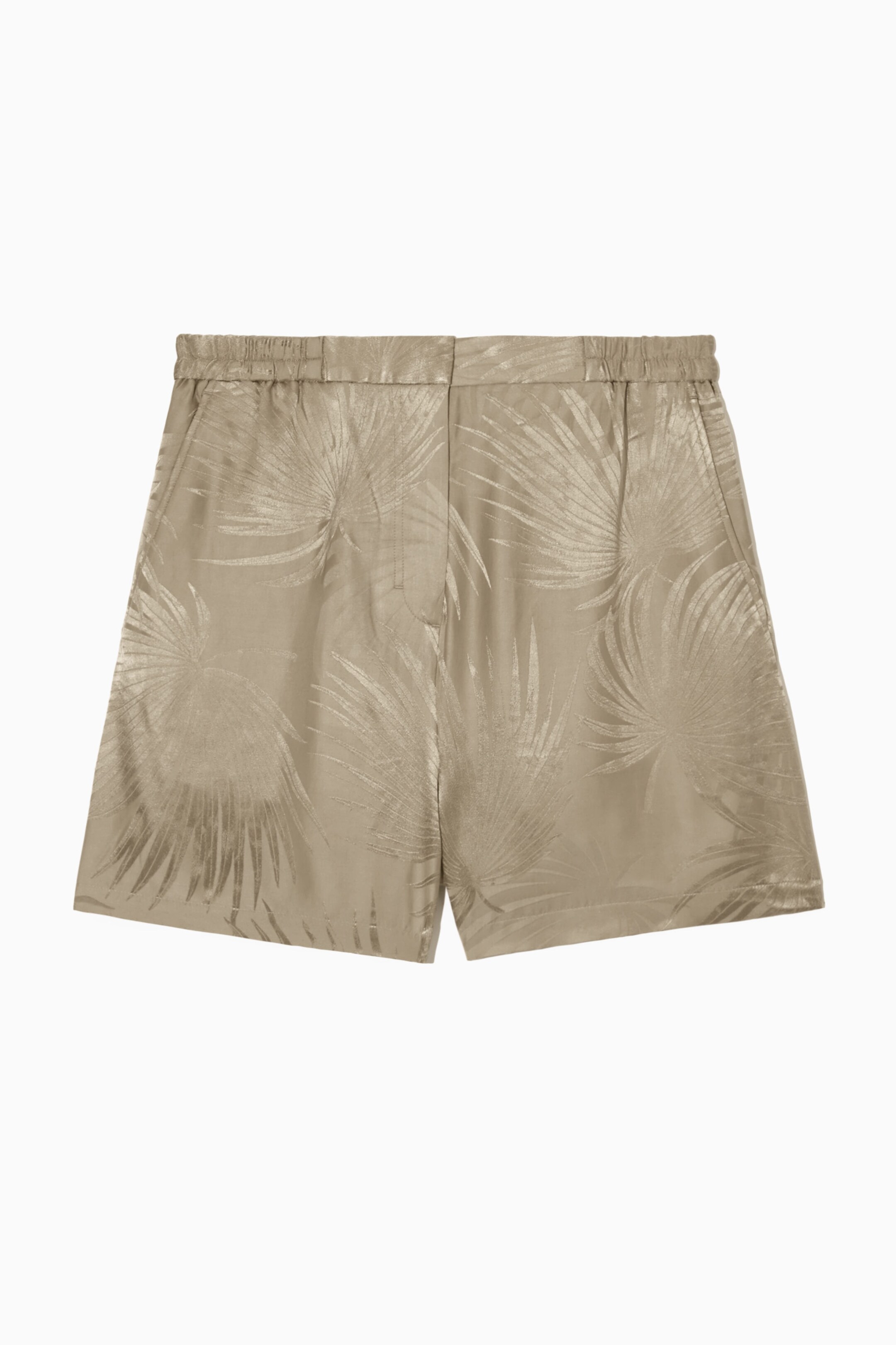 SILK-BLEND JACQUARD SHORTS