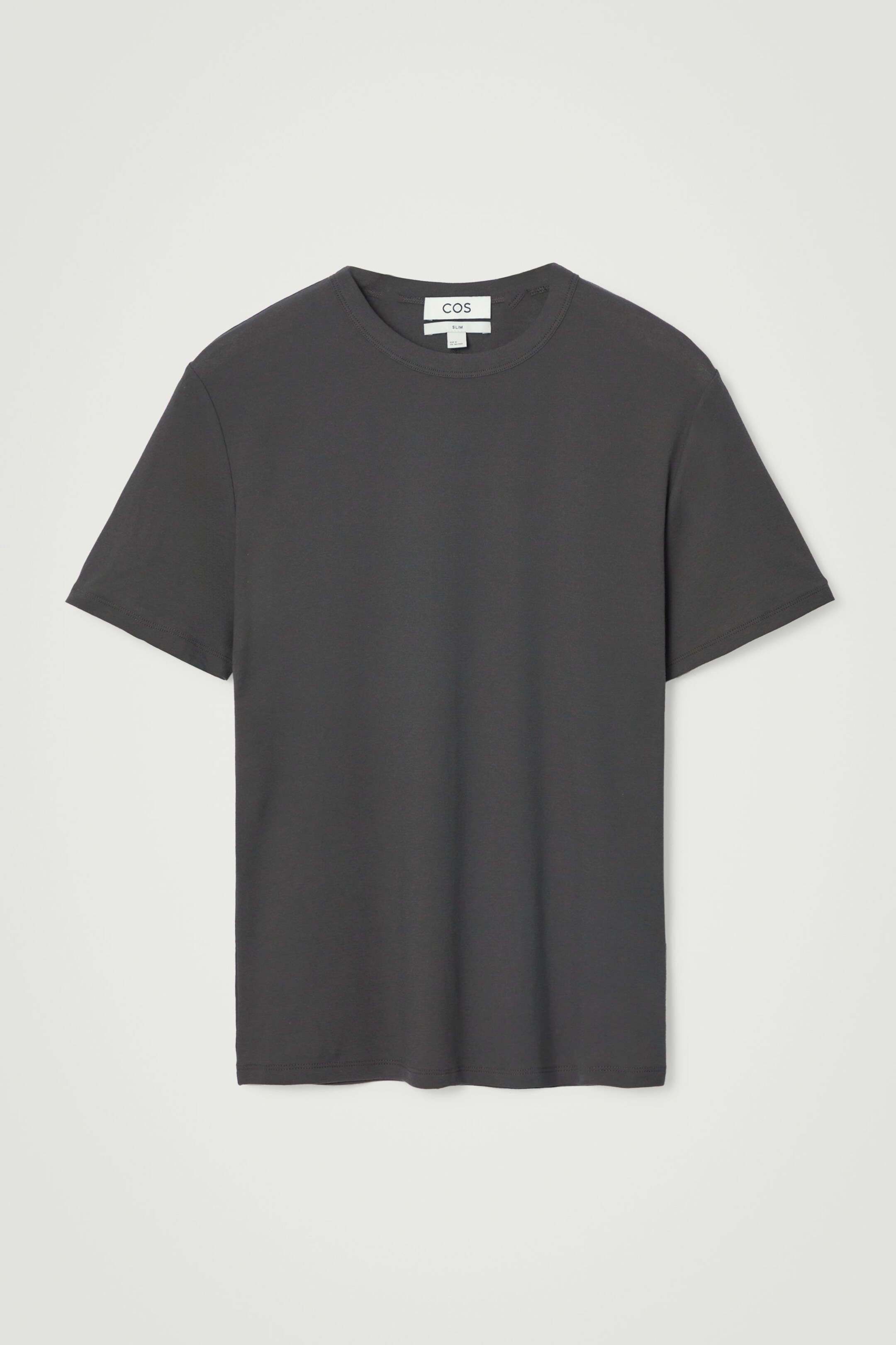 SLIM COTTON-CREPE T-SHIRT