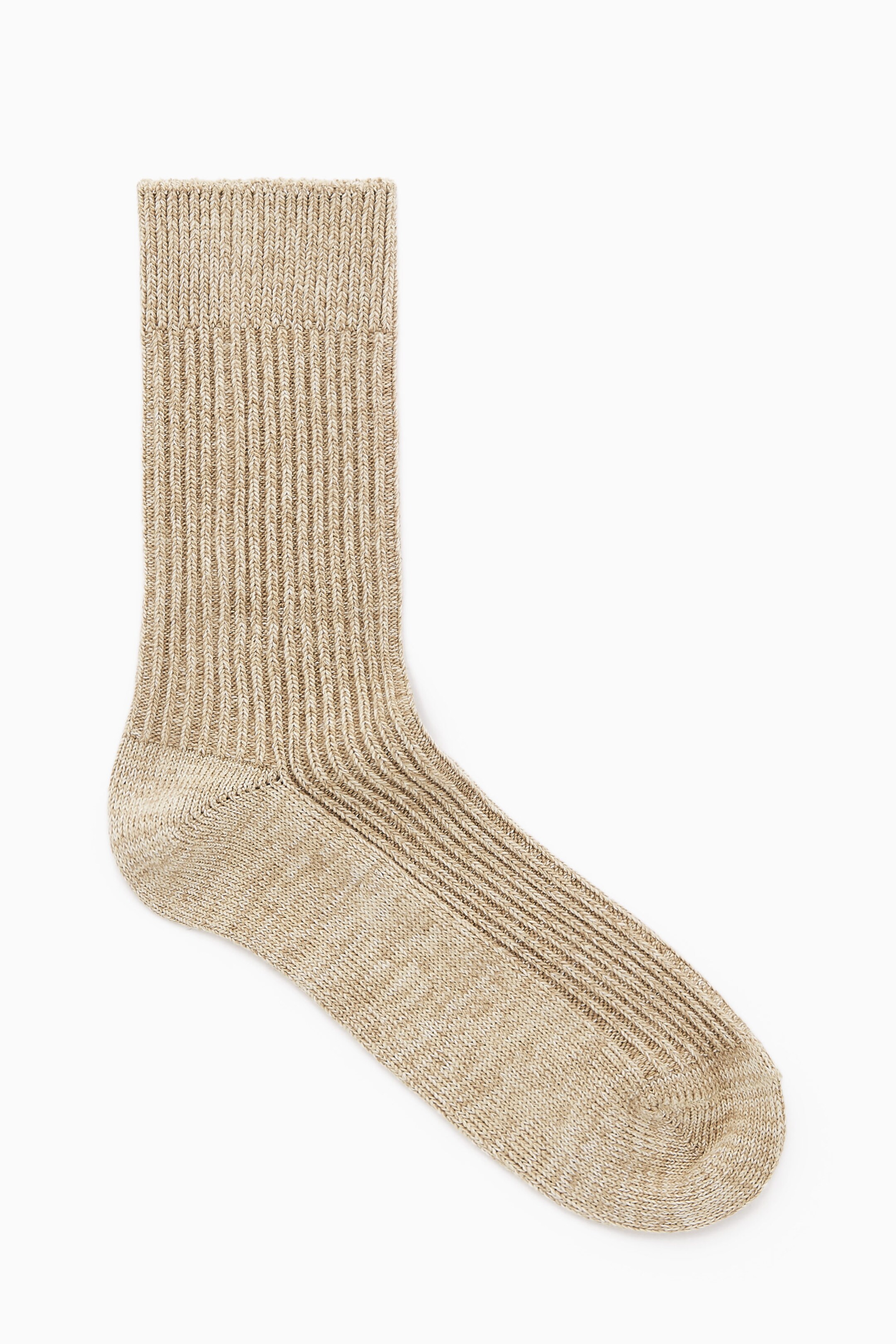 RIBBED MÉLANGE SOCKS