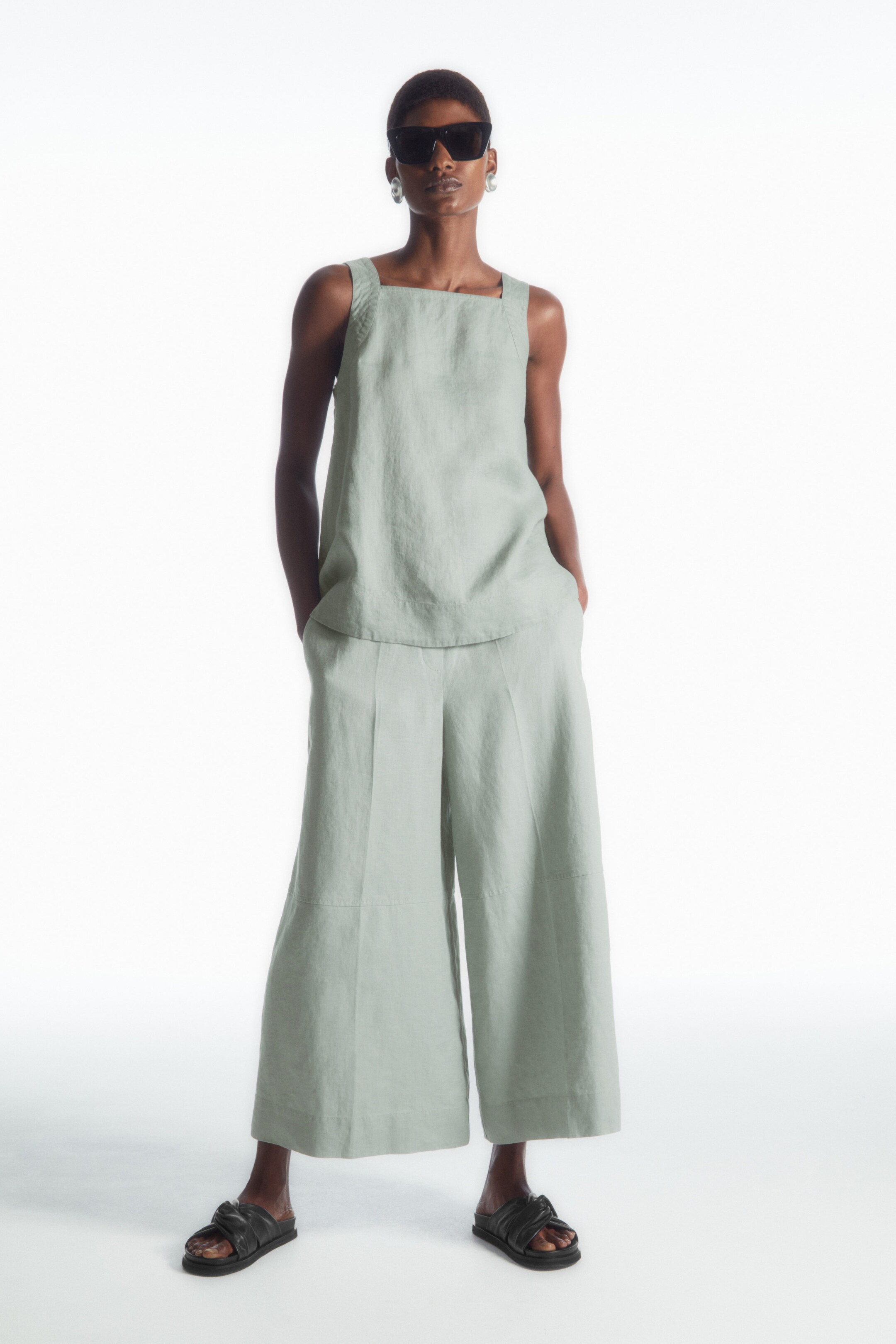 LINEN CULOTTES