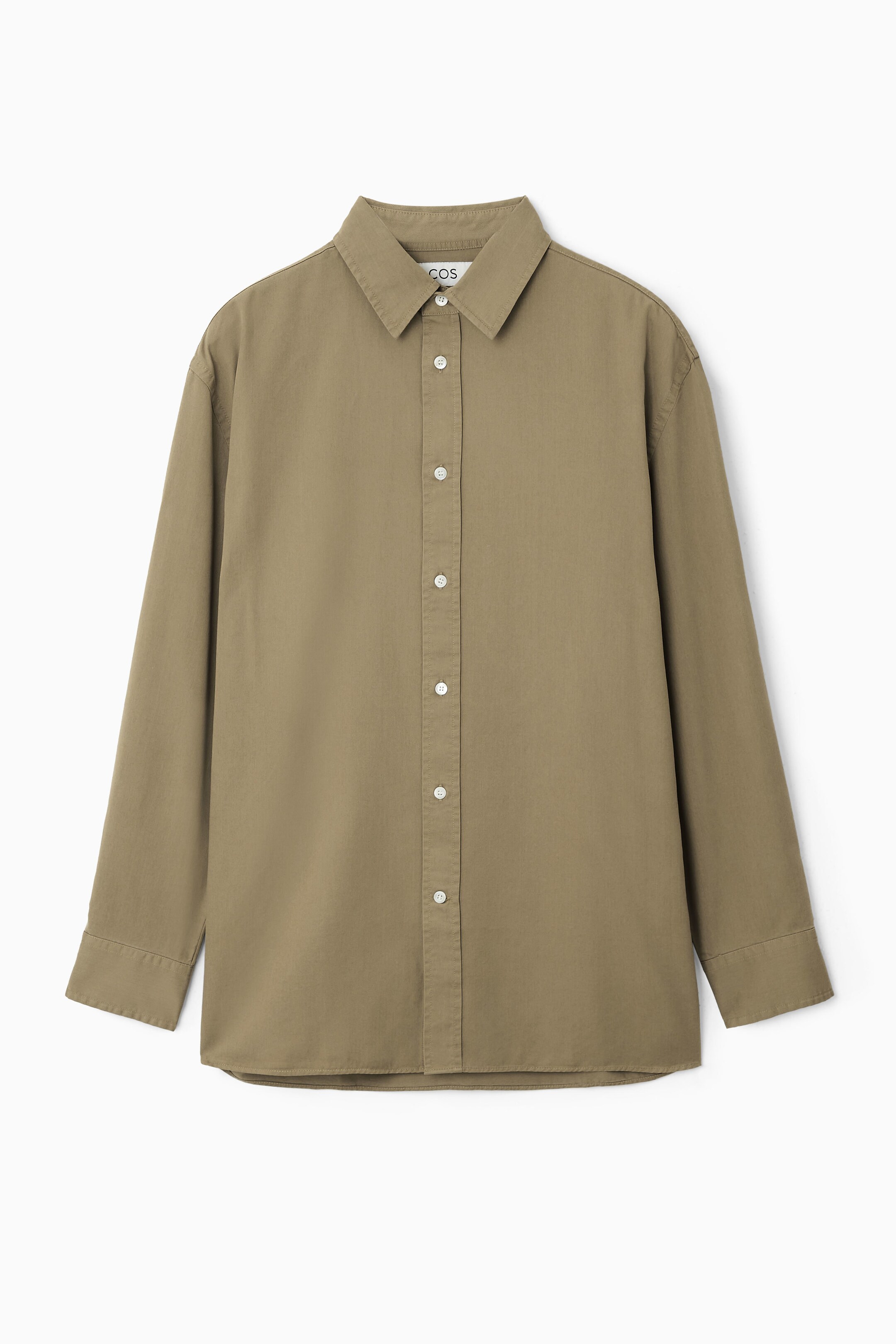 OVERSIZED LIGHTWEIGHT TWILL SHIRT