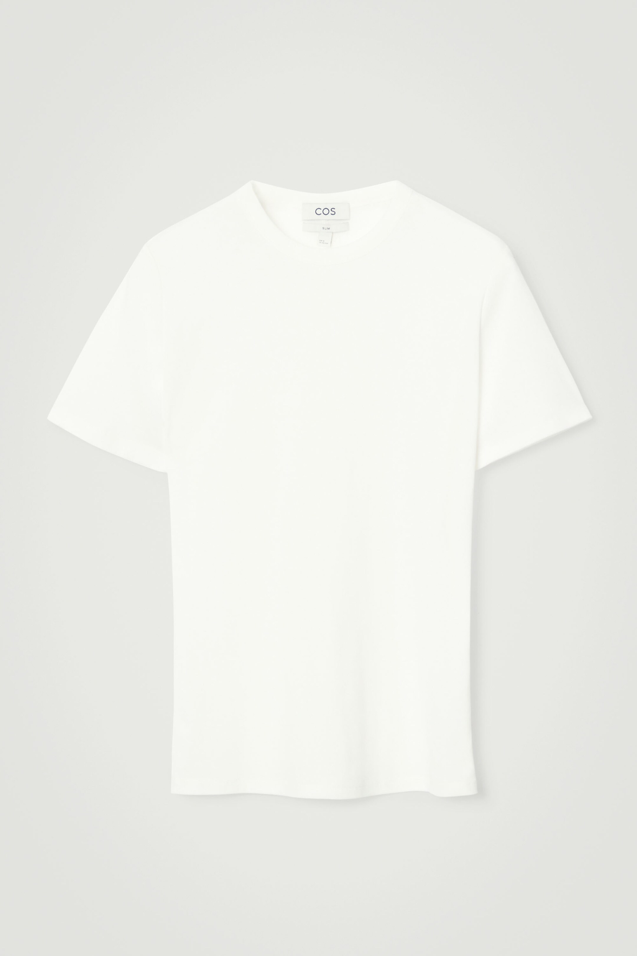 SLIM COTTON-CREPE T-SHIRT