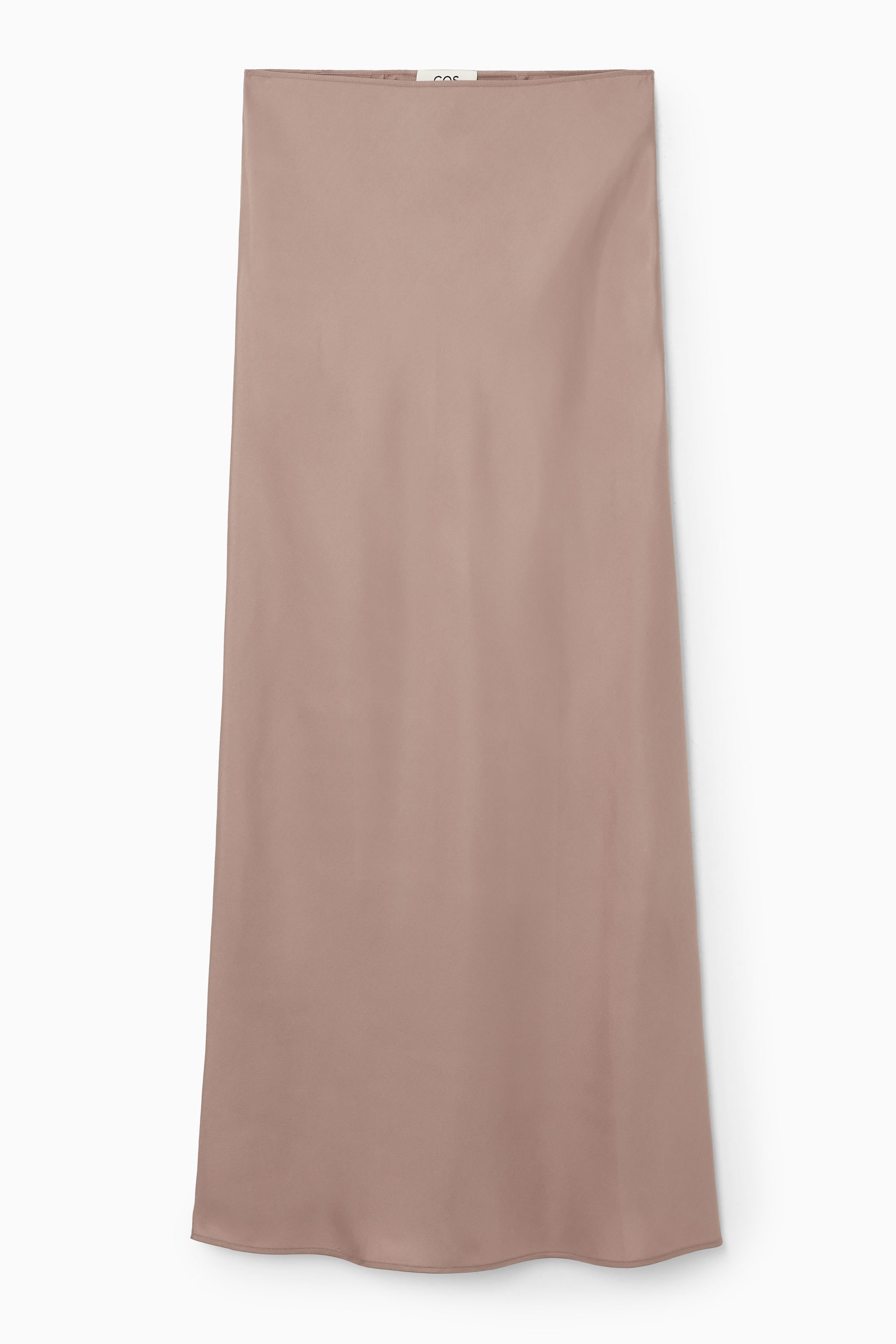 SILK BIAS-CUT MAXI SKIRT