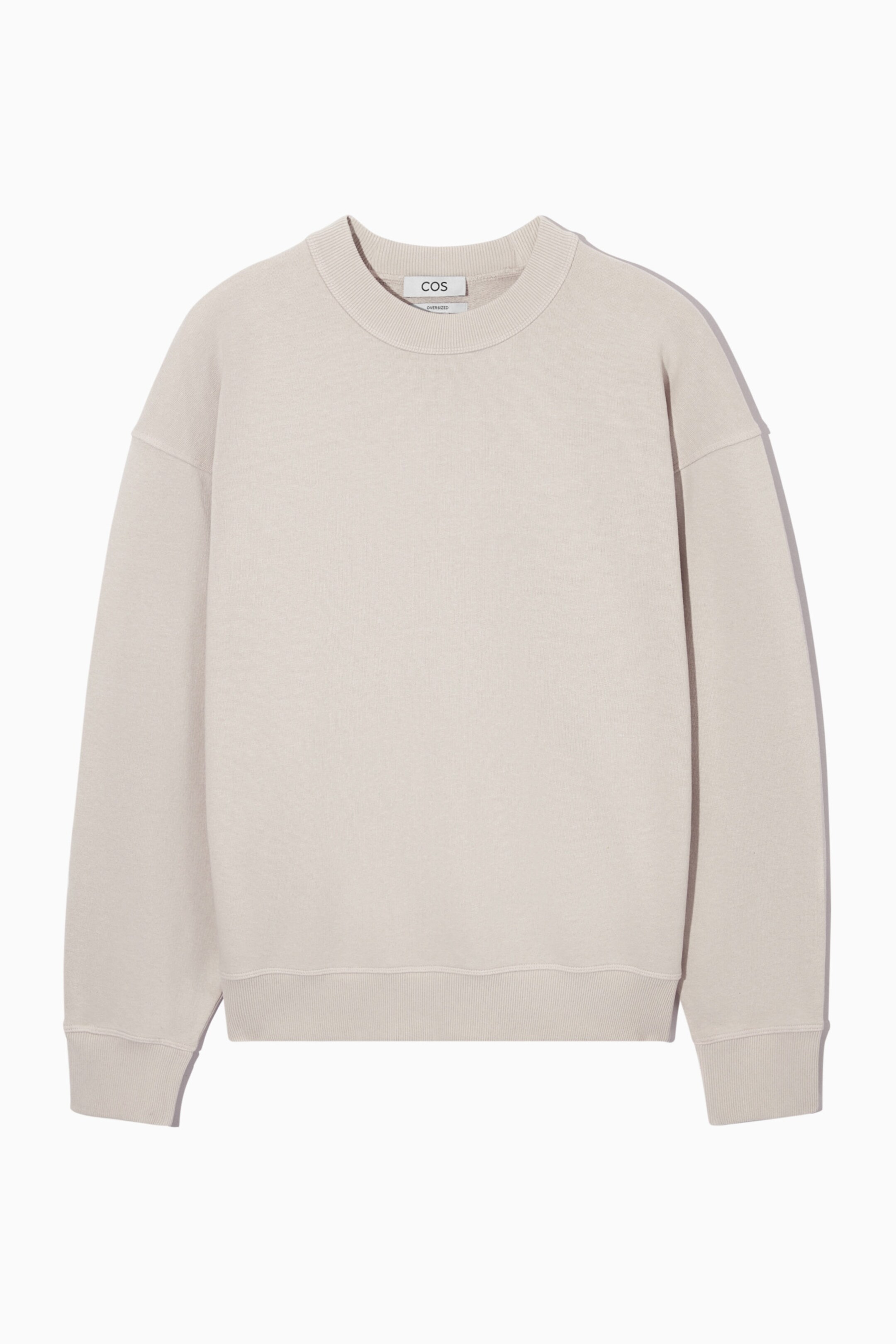 RELAXED-FIT MOCK-NECK SWEATSHIRT