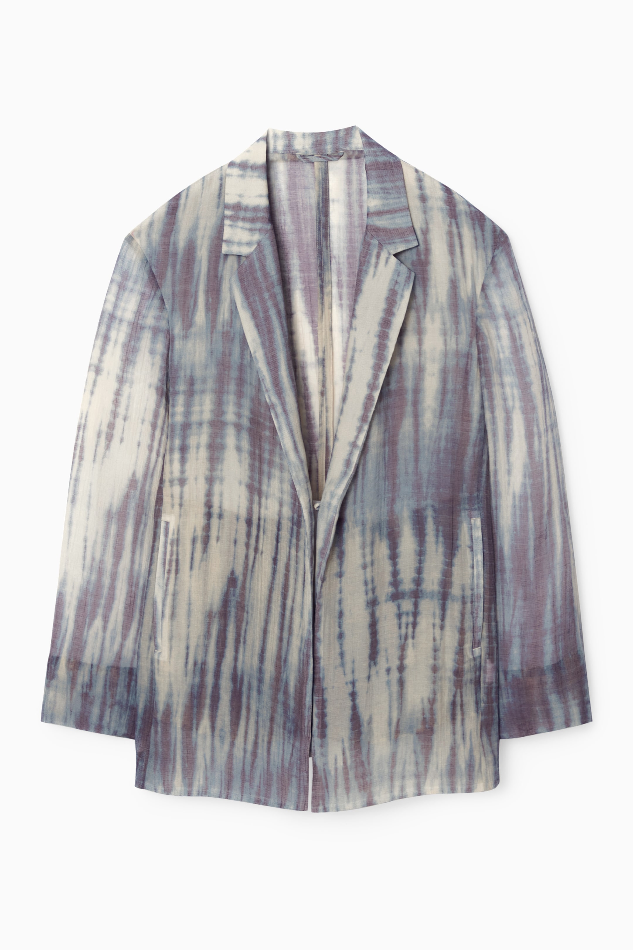 shibori blazer