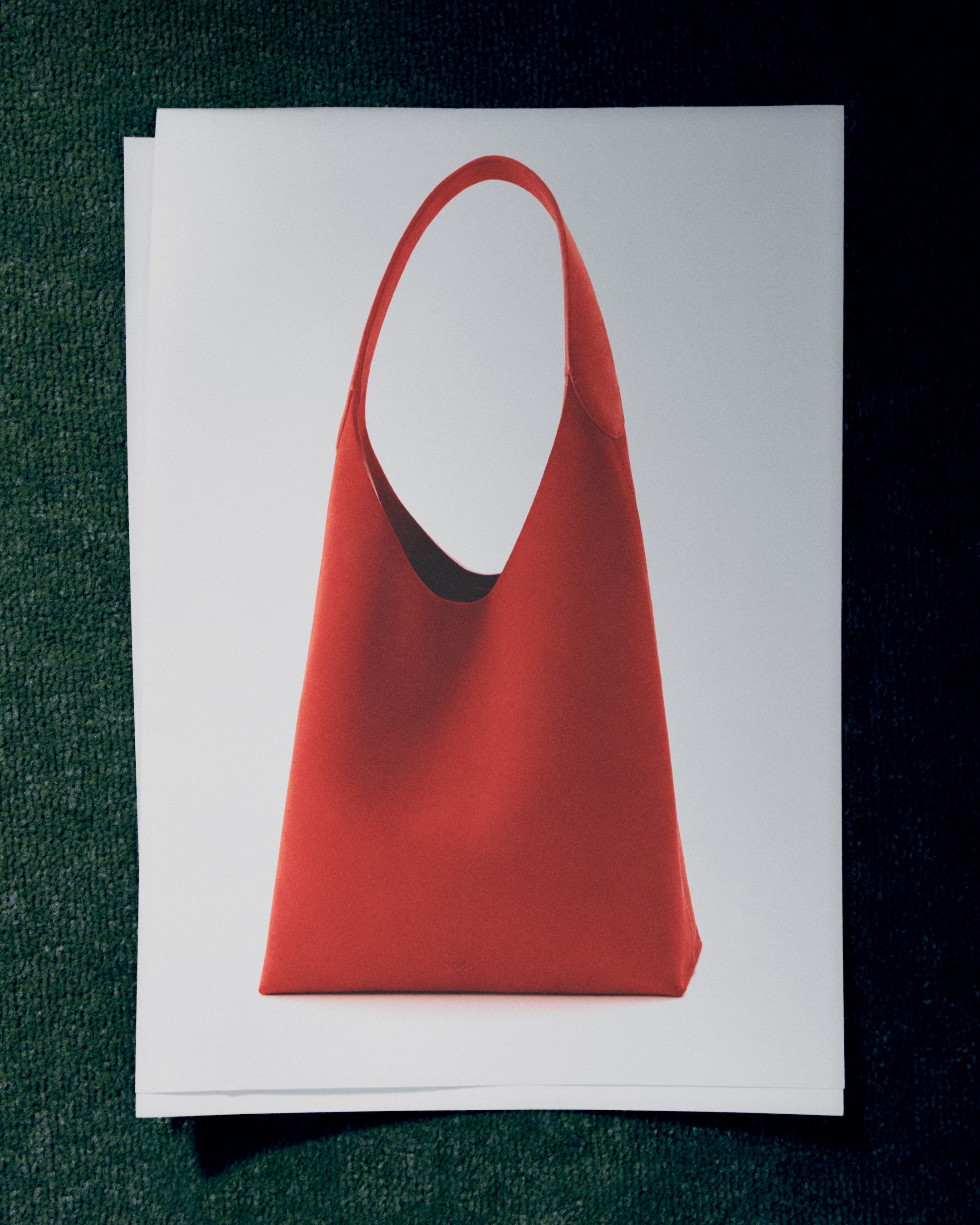 red tote bag